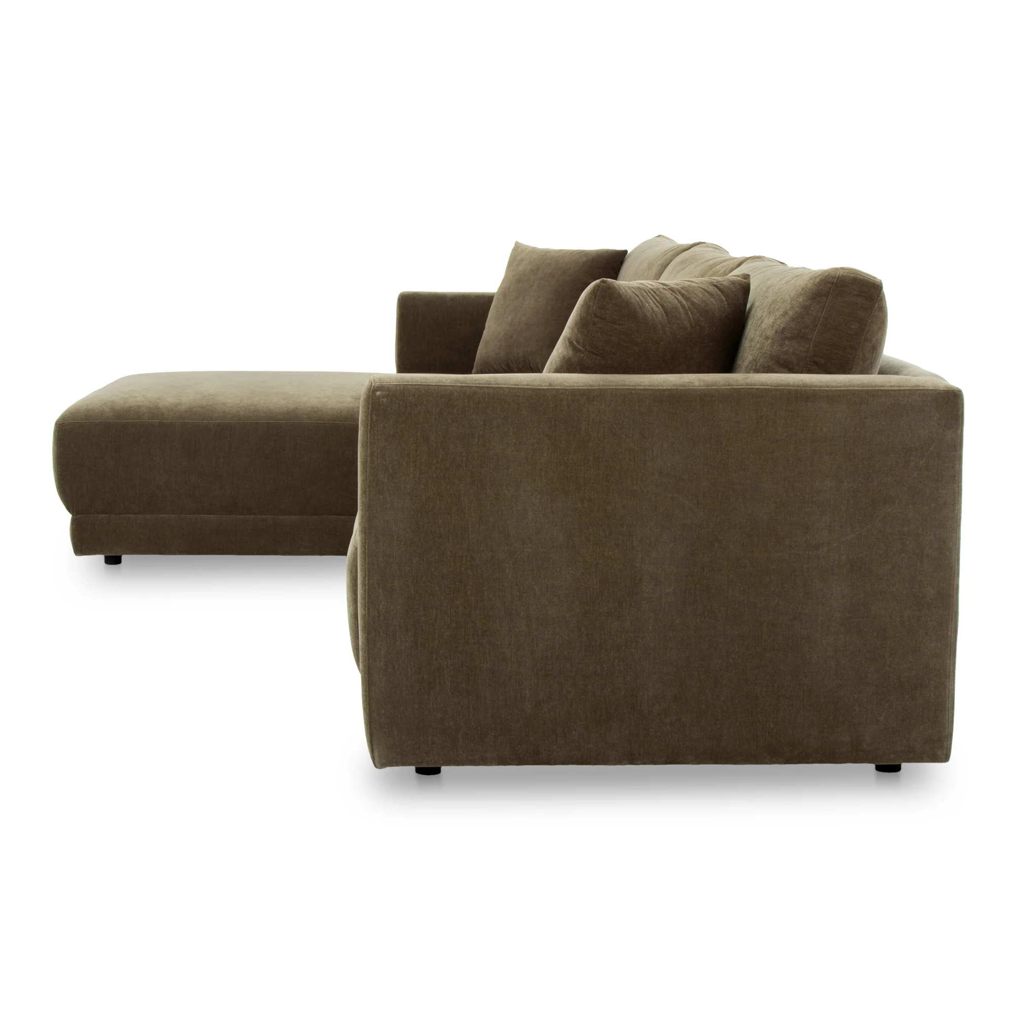 Bryn Sectional Cedar Green Left - Image 4