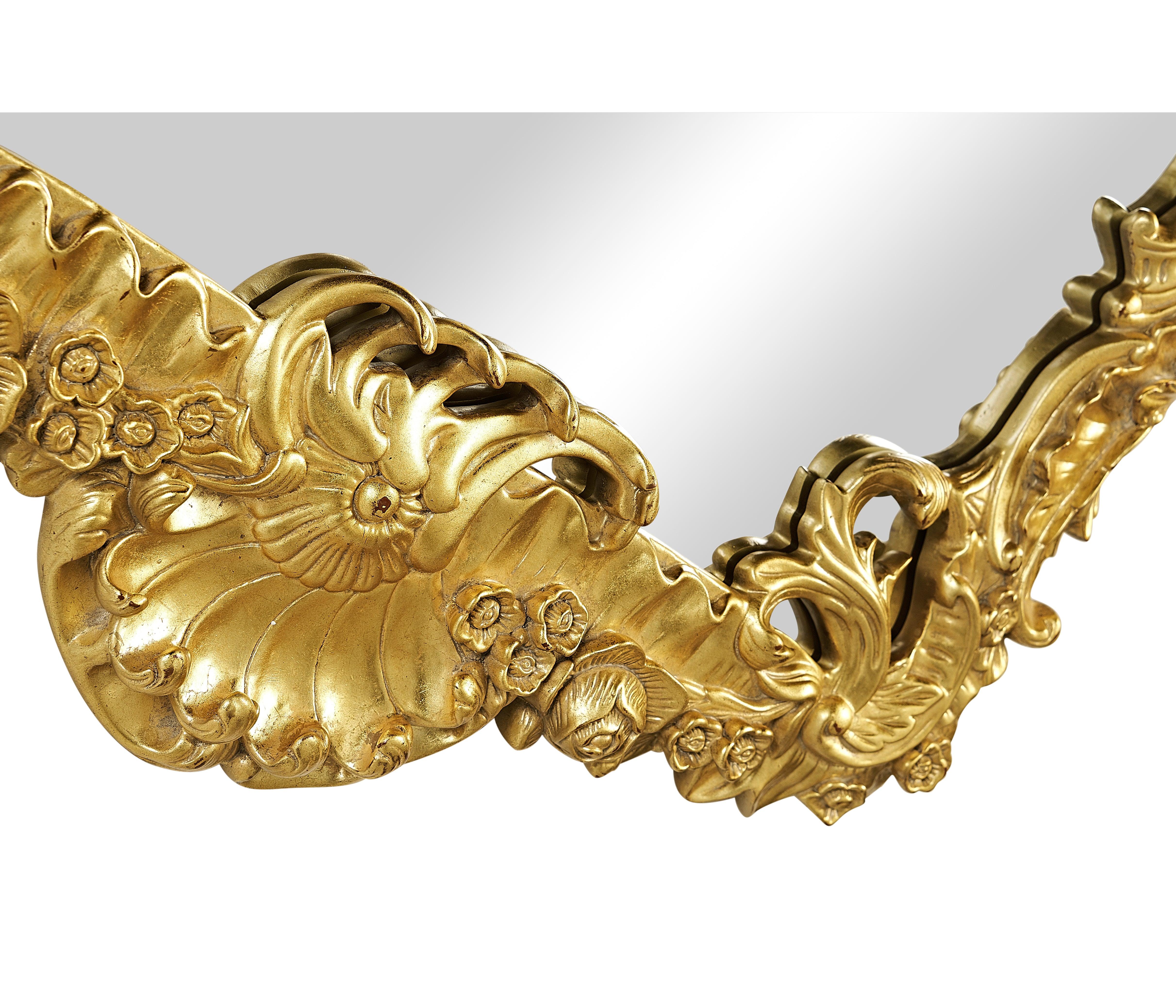 Buckingham Gilded Rococo Style Mirror - Image 2