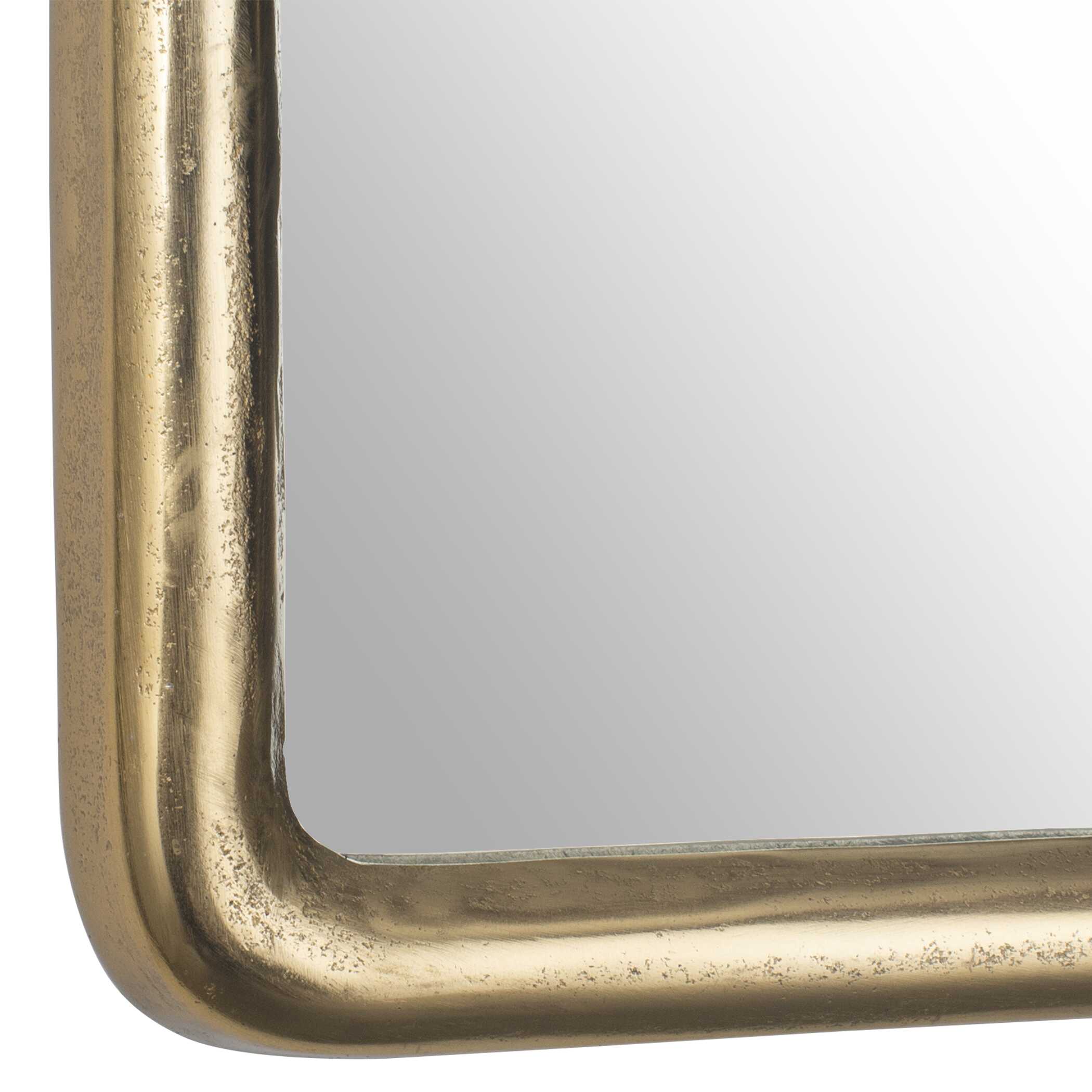 Burton Indoor-Outdoor Brass Mirror - Image 4