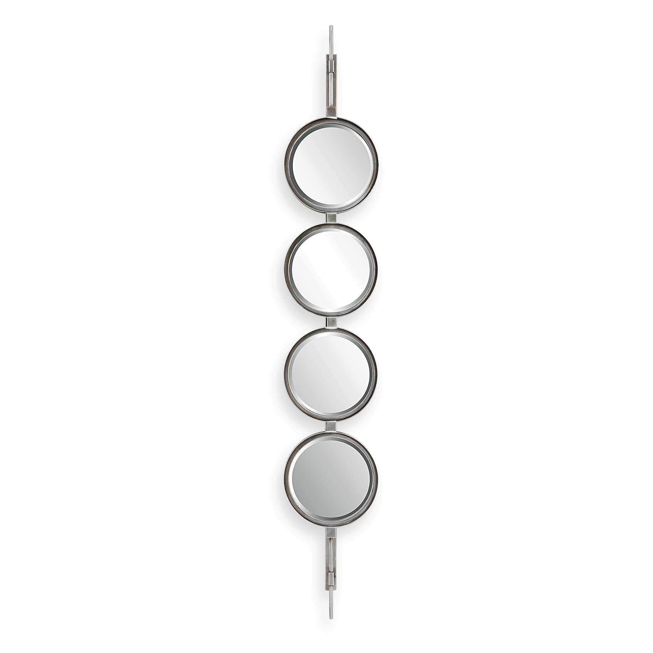 Button Silver Mirror