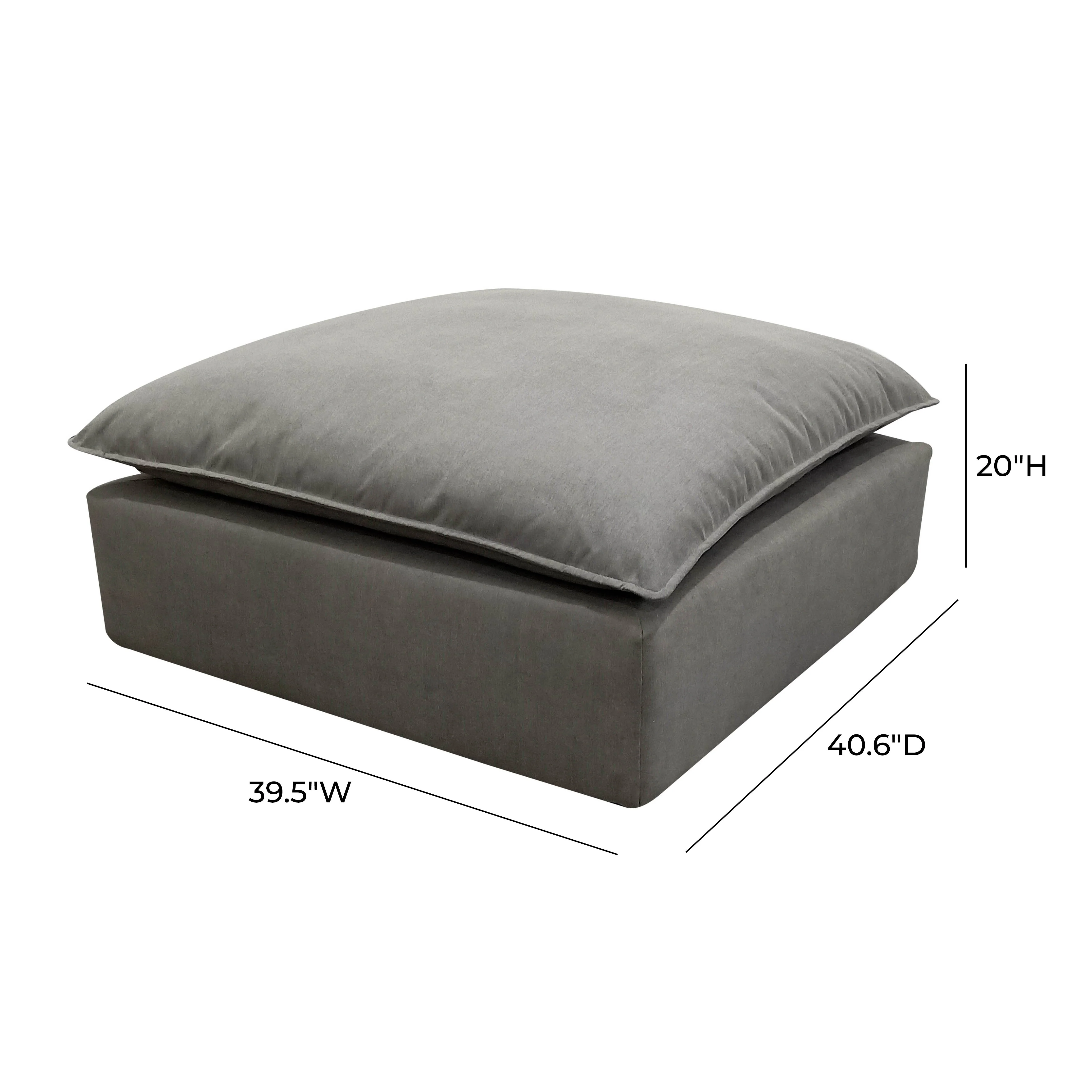 Cali Performance Fabric Ottoman - Image 4