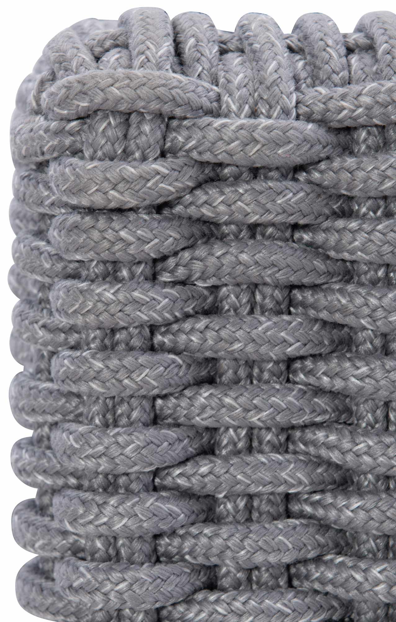 Capri Sofa/ Gray Rope Grey Rope Frame Sofa - Image 7