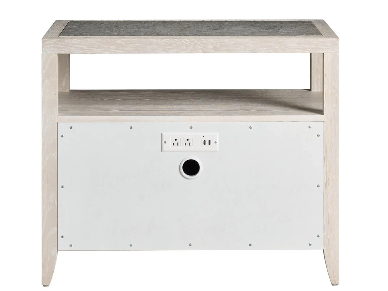 Carmen Two Drawer Nightstand - Image 4