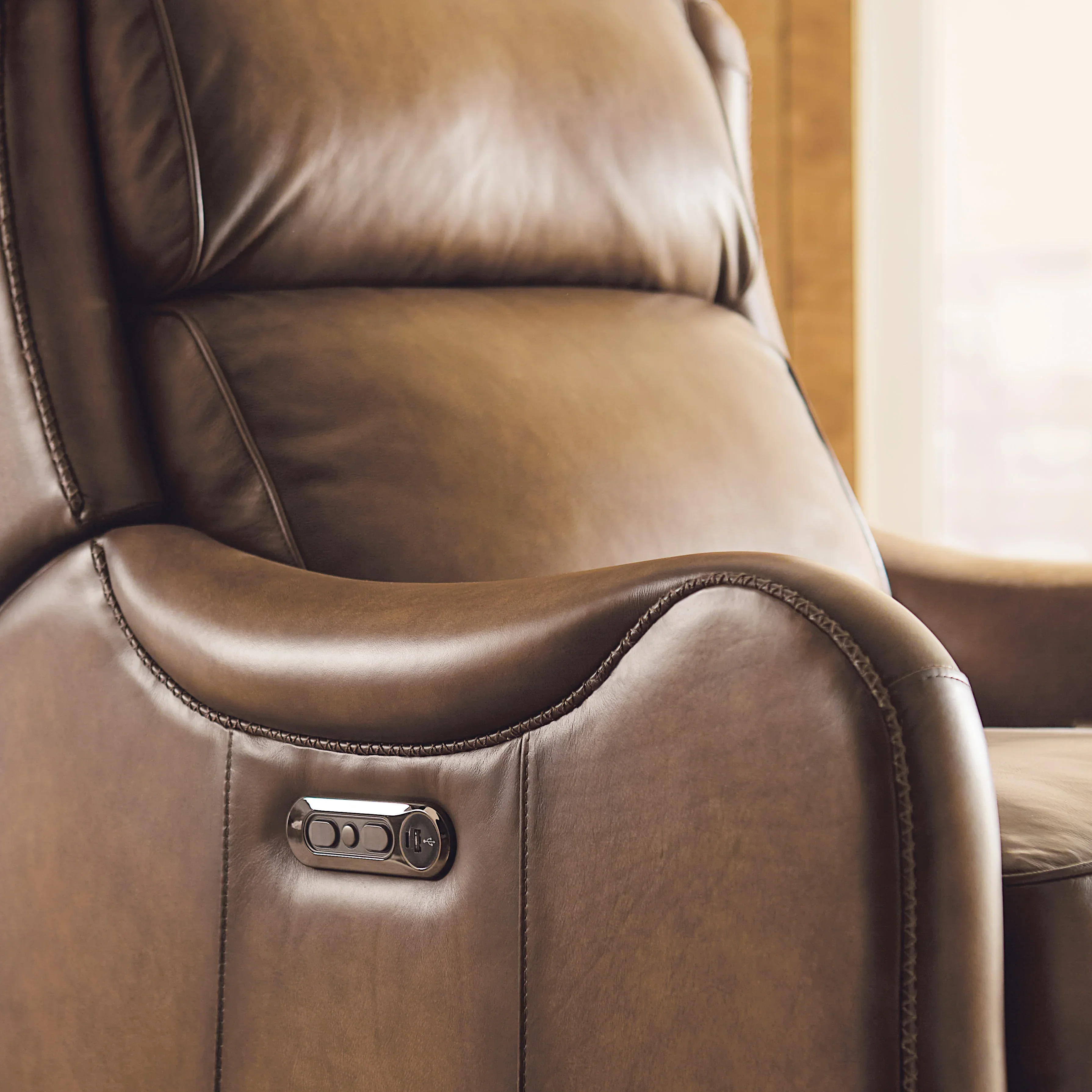 Carrington Power Recliner w/Power Headrest 1 - Image 8