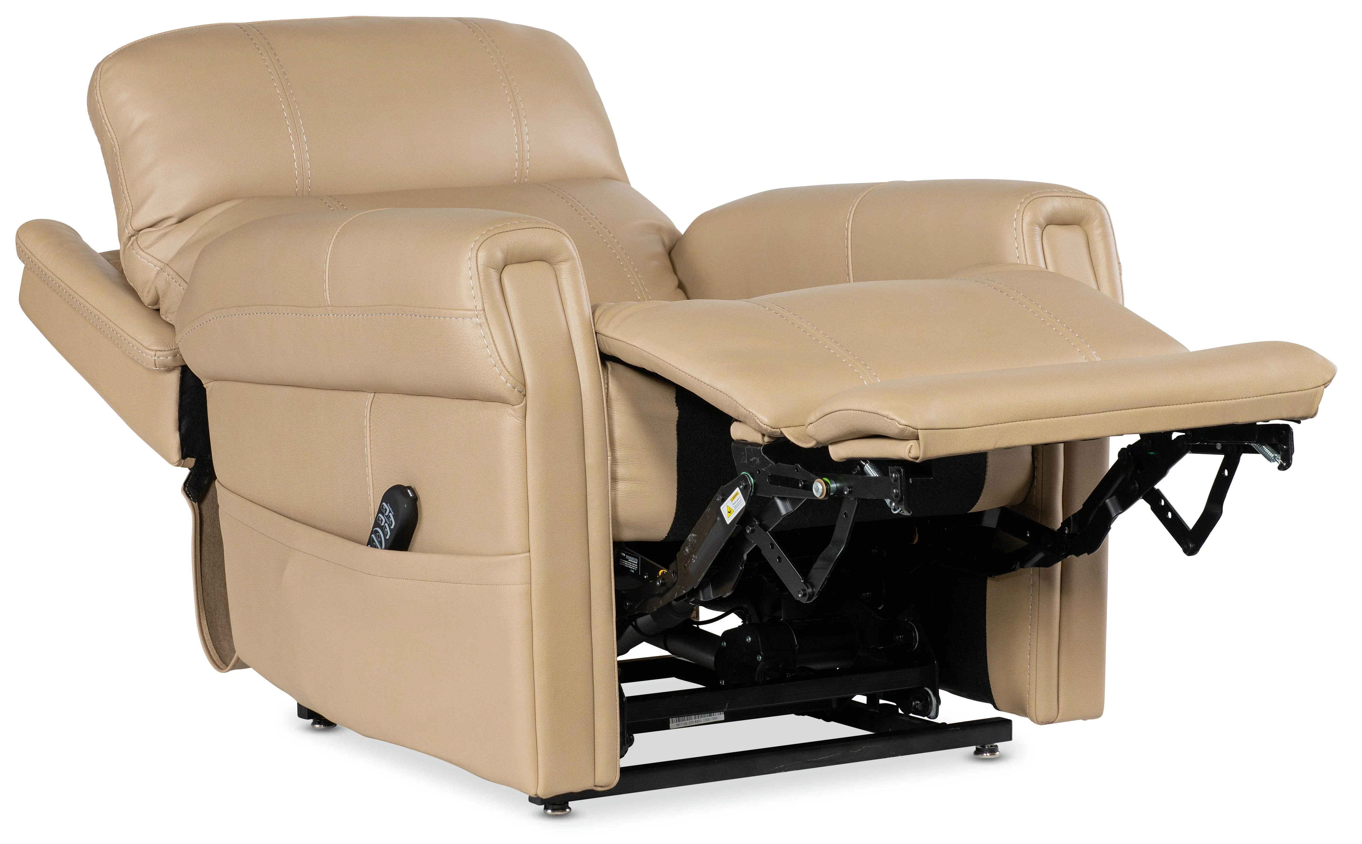 Carroll Power Recliner with Power Headrest, Lumbar & Lift - Image 4