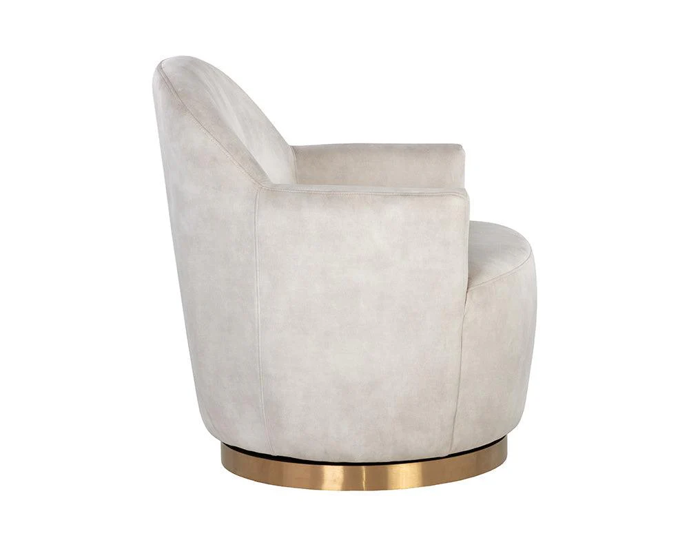 Casey Swivel Lounge Chair - Image 4