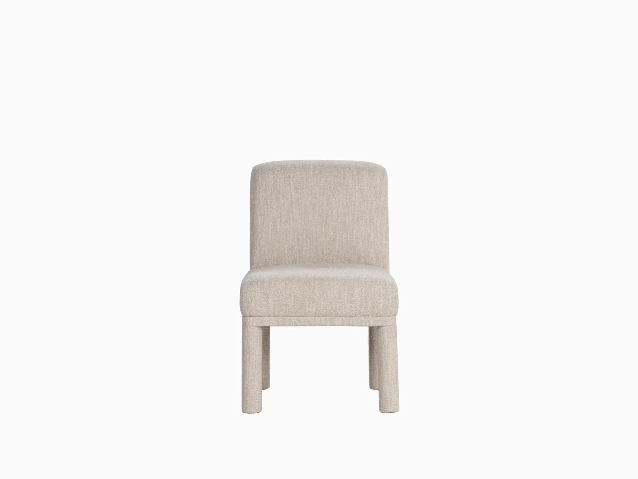 Catalina Beige Dining Chair - Set of 2 - Image 3