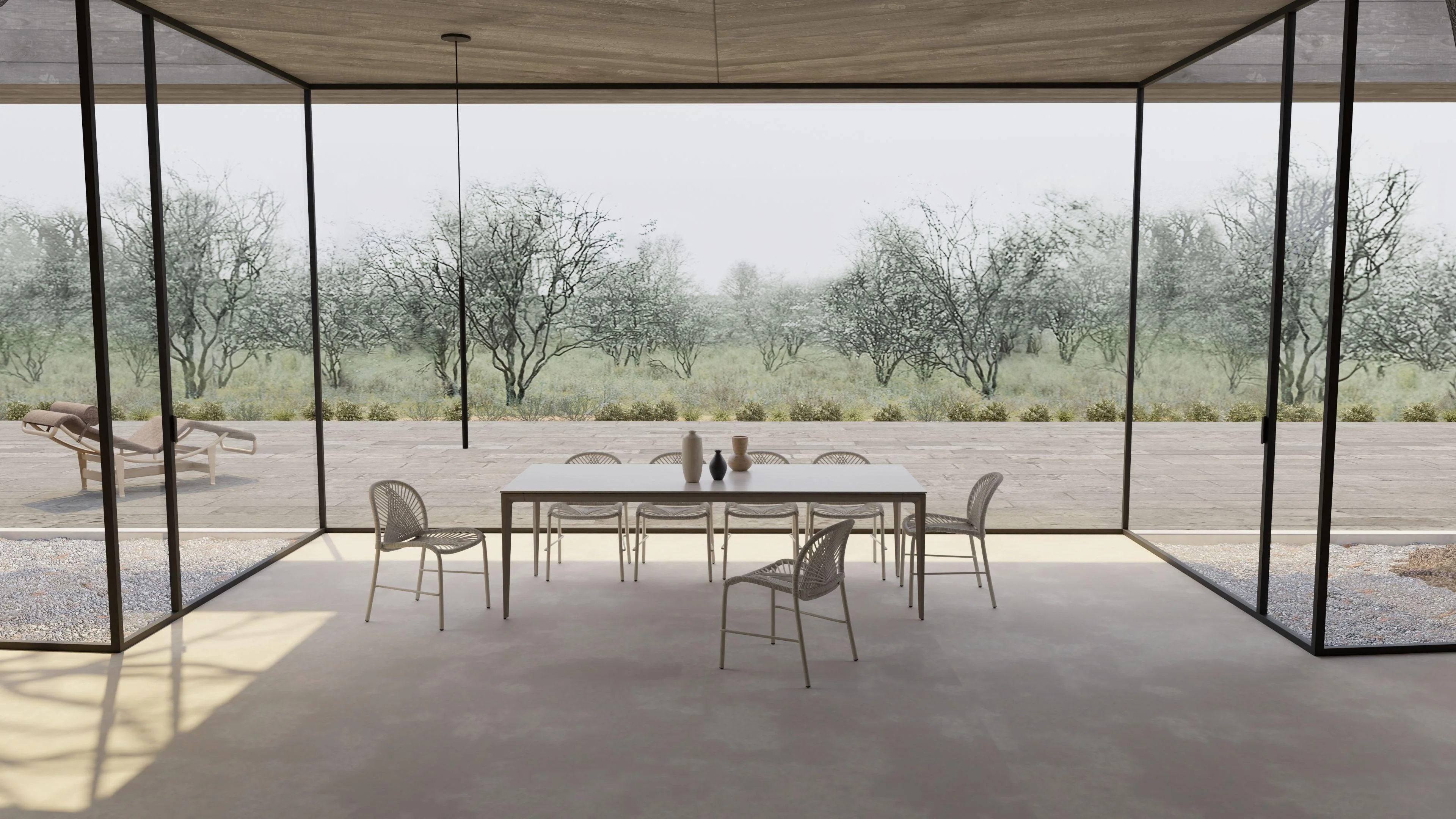 CAYMAN 94" Dining Table - Image 4