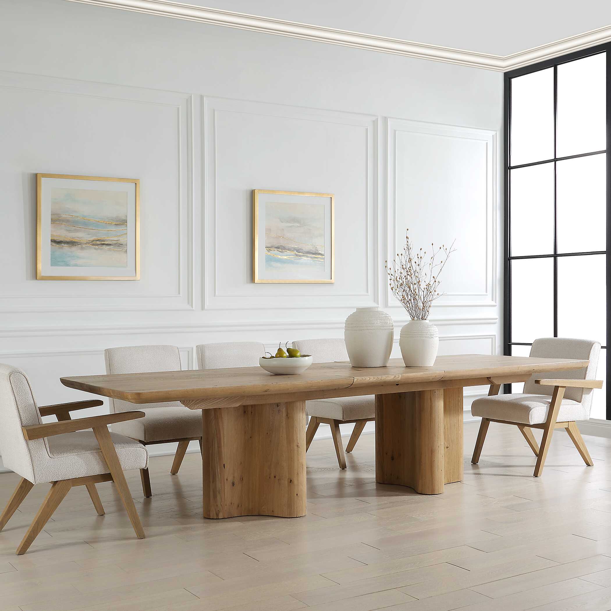 Cecelia Oak Dining Table - Image 3