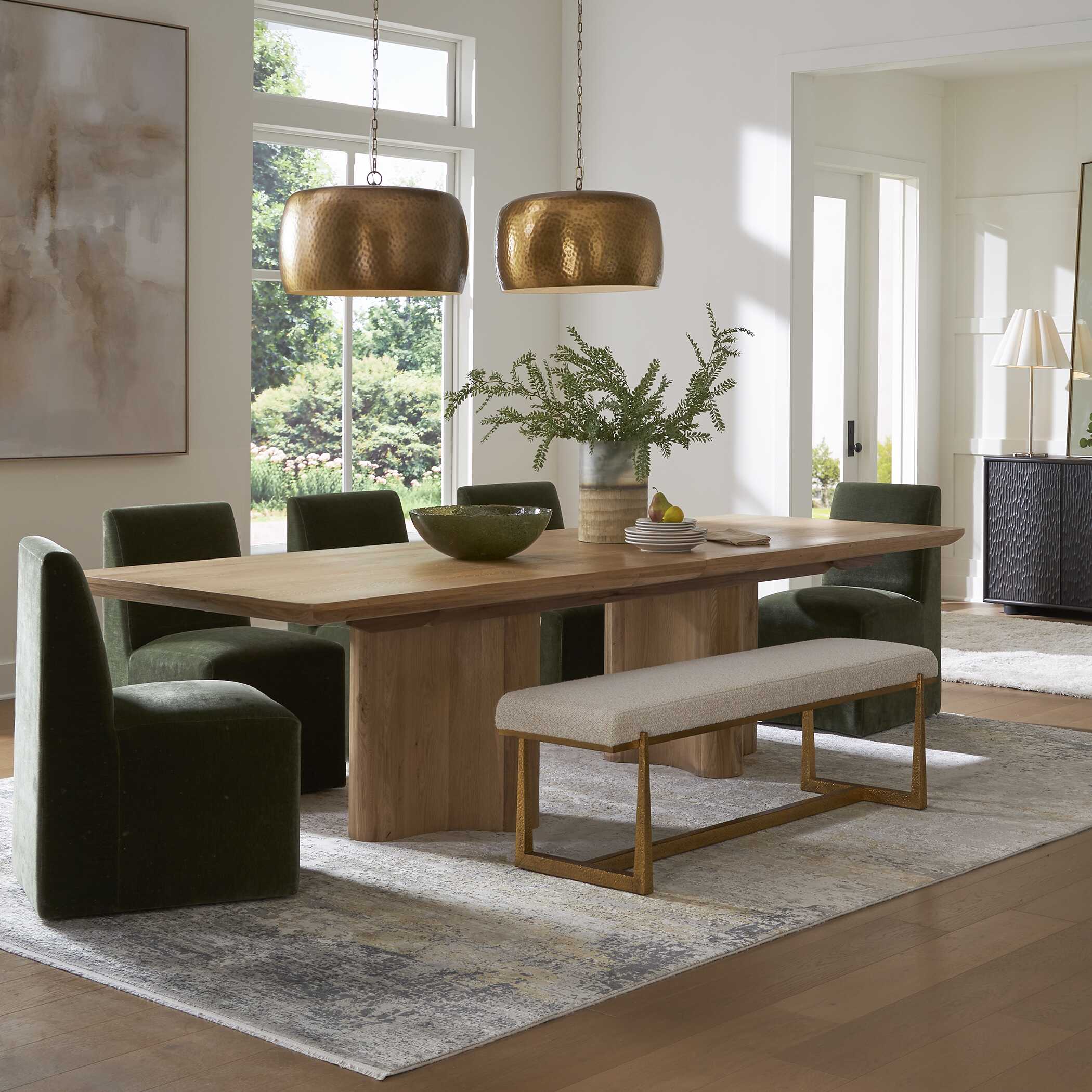 Cecelia Oak Dining Table - Image 5