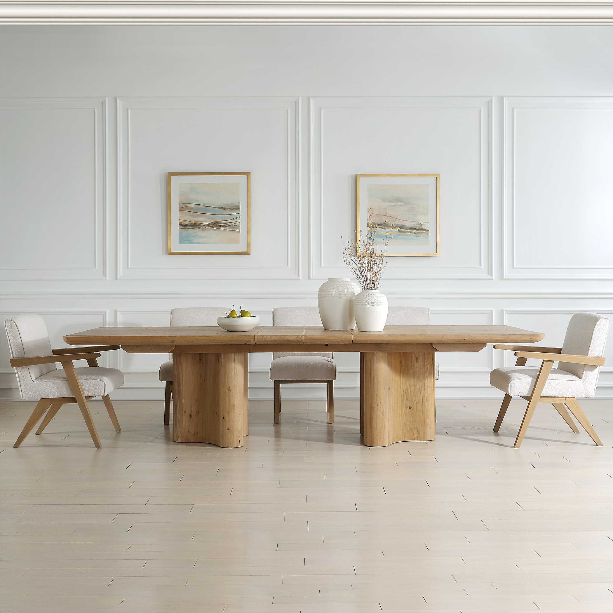 Cecelia Oak Dining Table - Image 6