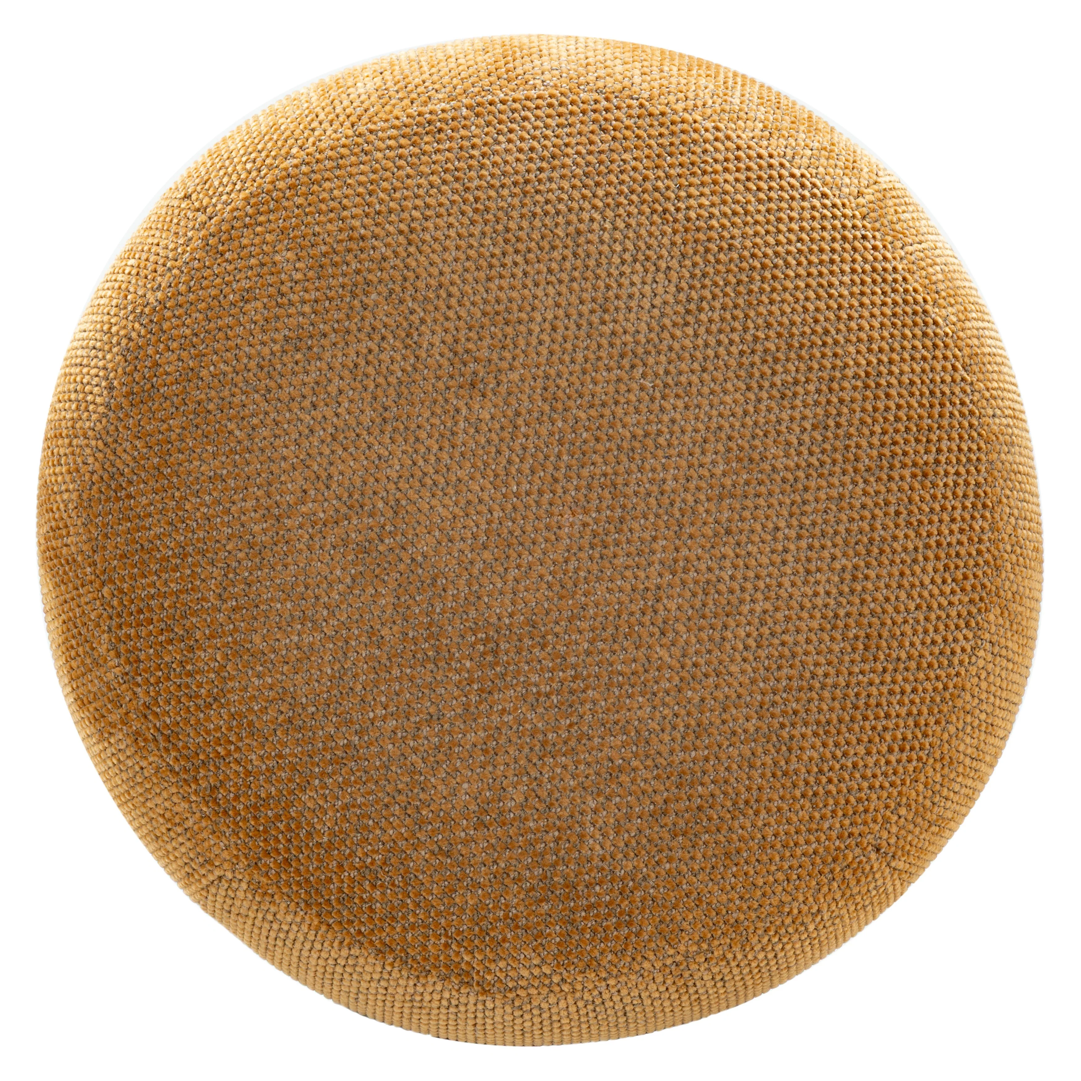 Cecelia Round Channel Tufted Ottoman - Image 7