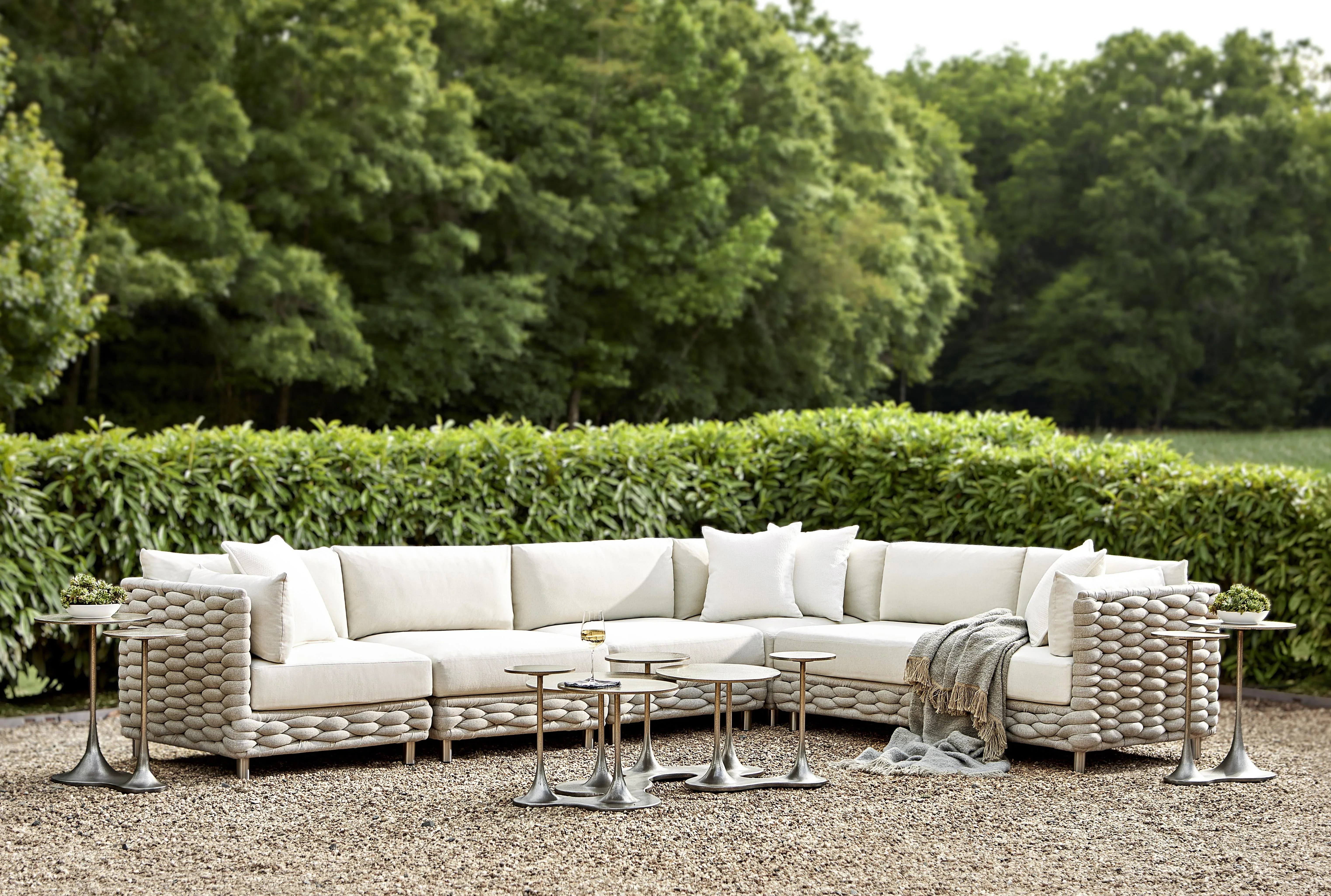 Cerchi Outdoor Cocktail Table - Image 2