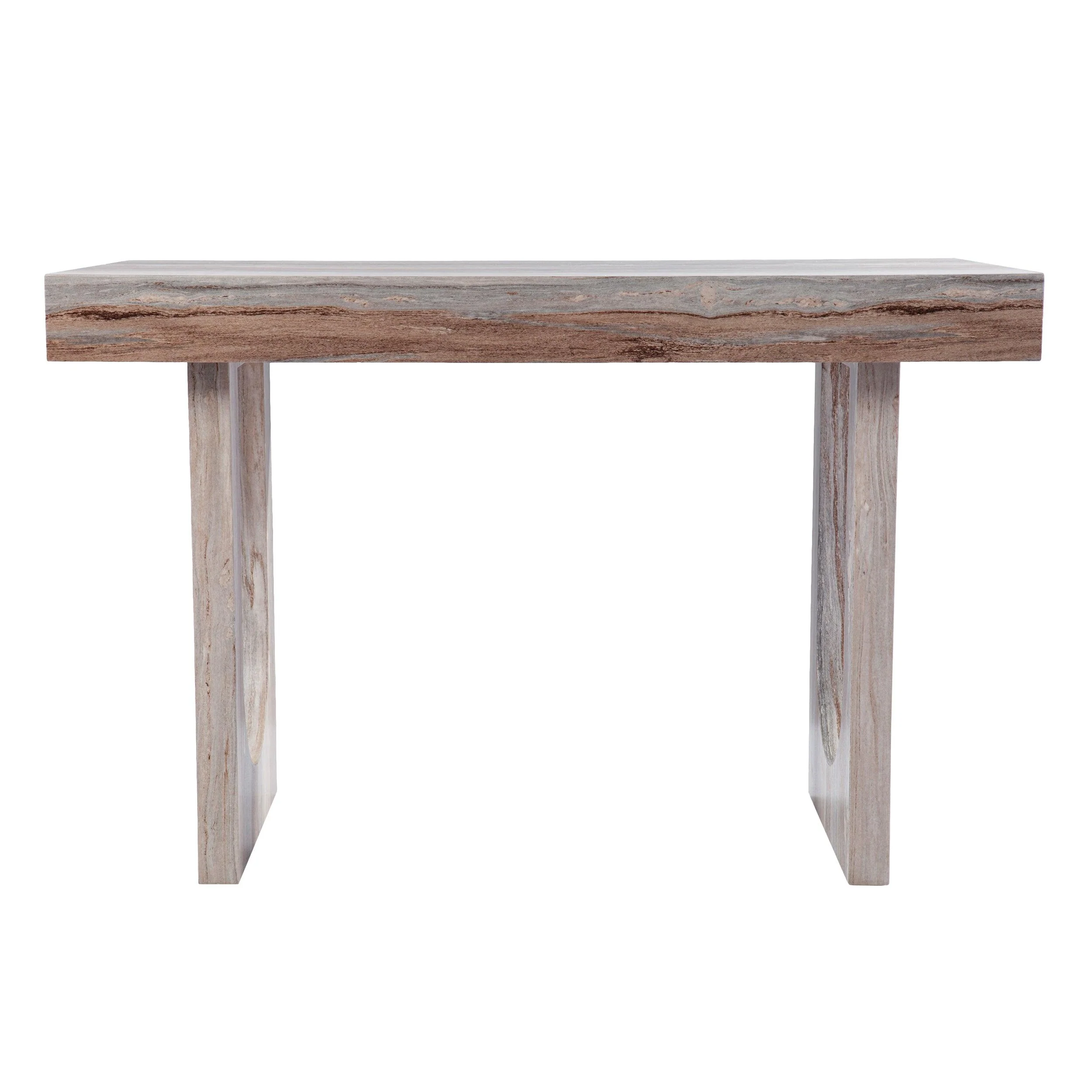 Chadkirk Faux Marble Writing Desk - Image 3