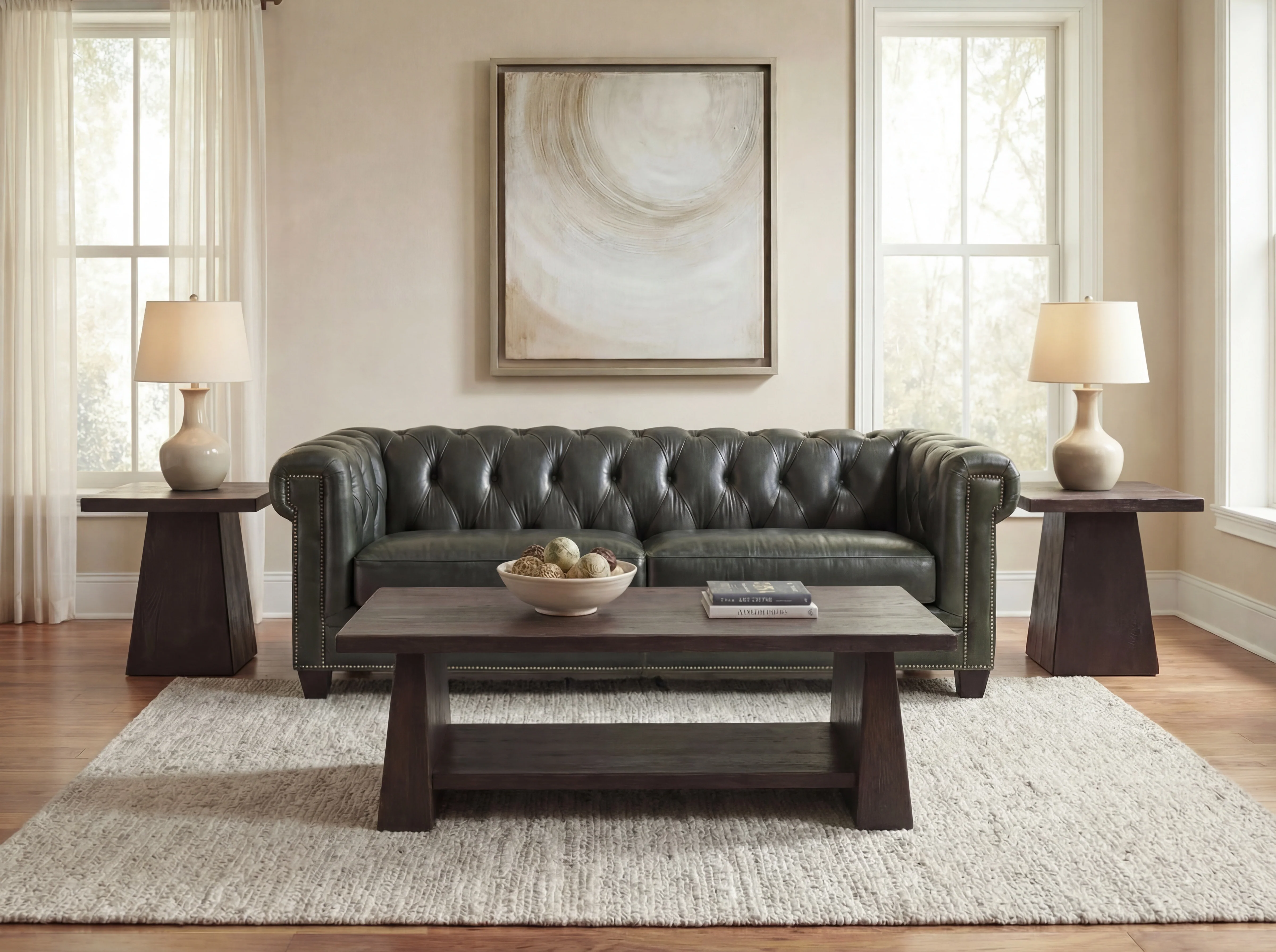 Charleston Tufted Sofa - Image 4