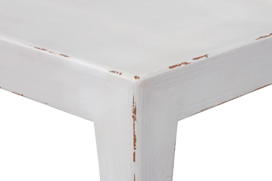 Classic Chinese Cocktail Table, White - Image 4