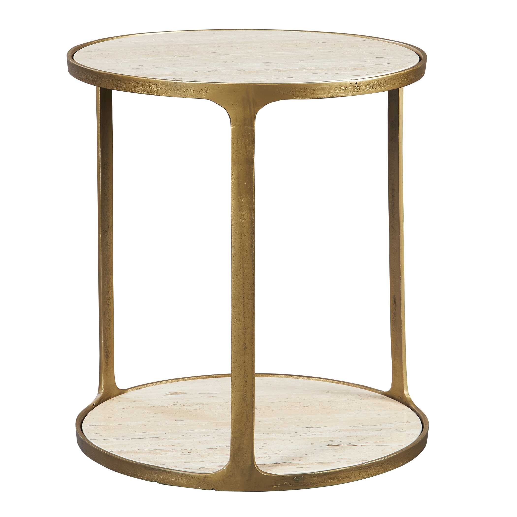 Clench Brass Side Table - Image 3