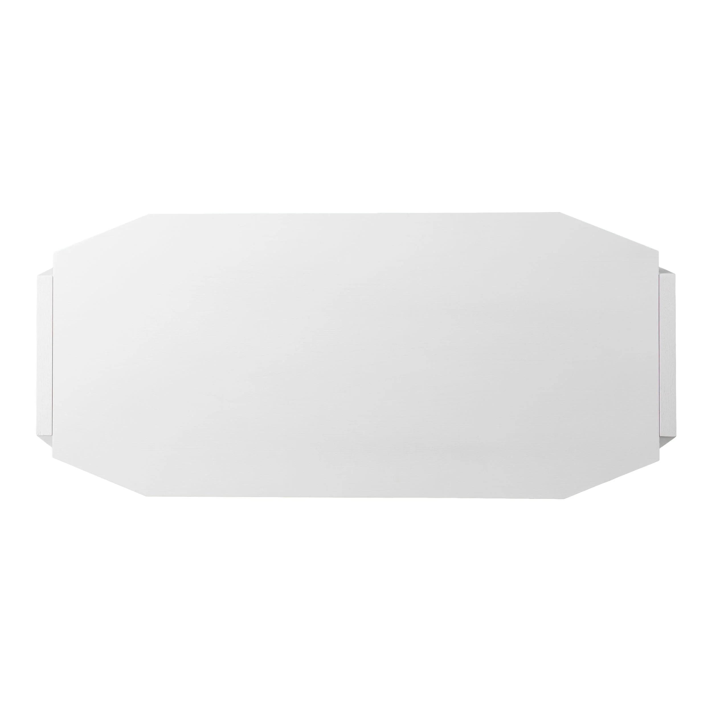 Clyden Midcentury Modern Writing Desk w/ Storage - White - Image 6