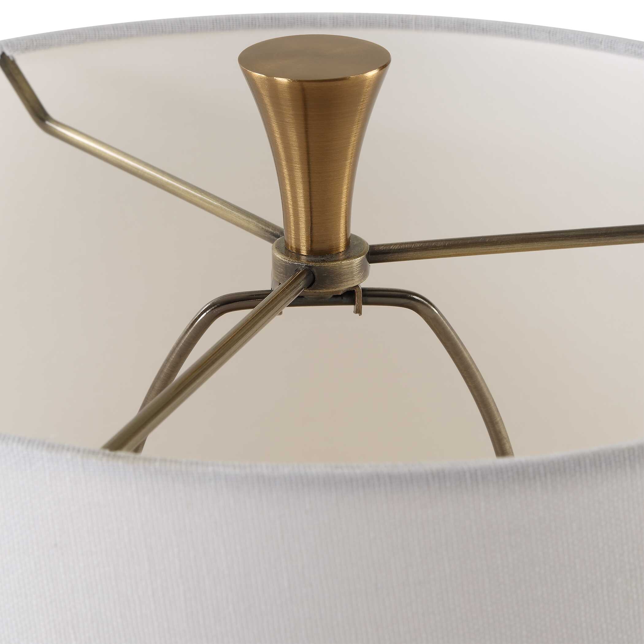 Colette White Stone Table Lamp - Image 6