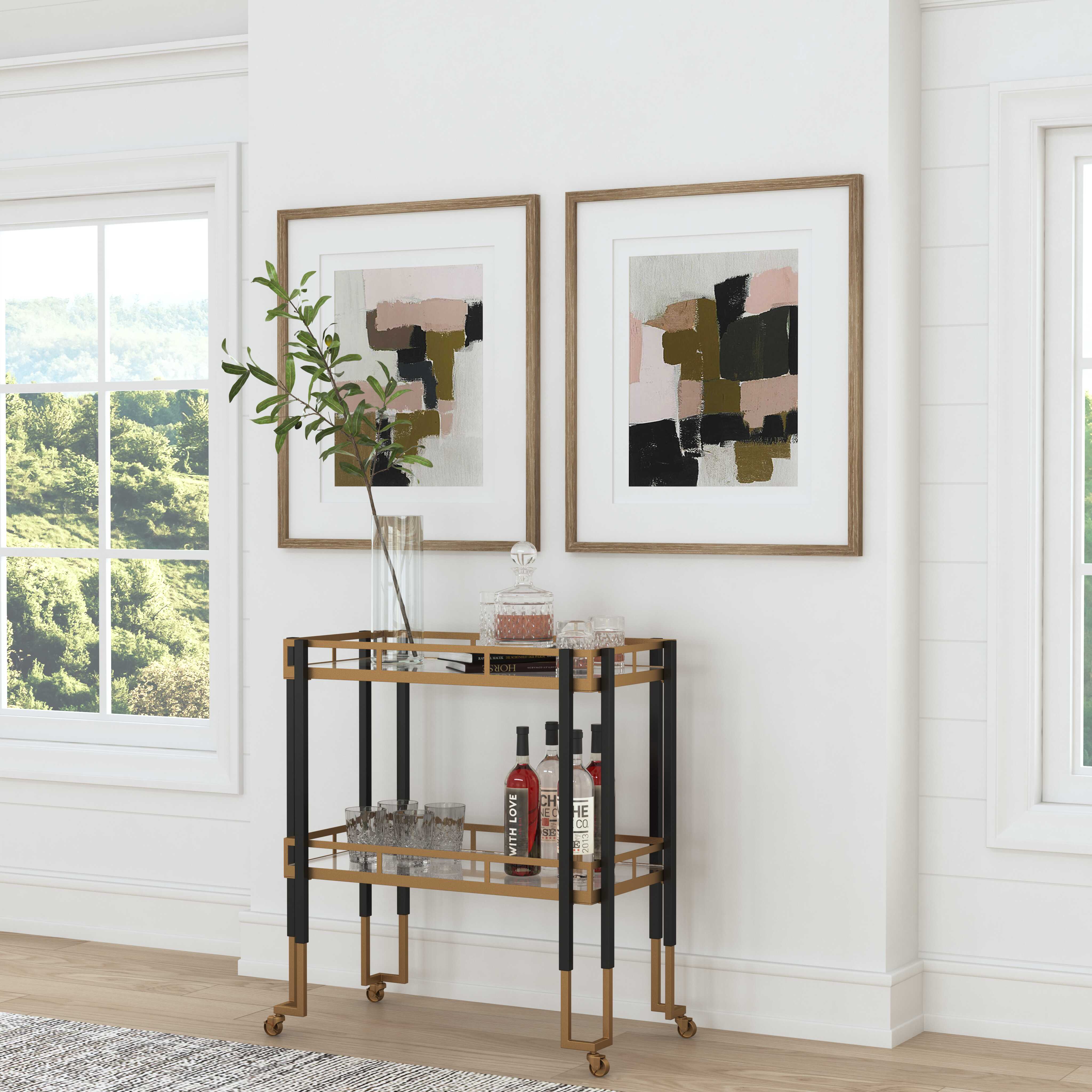 Color Block Framed Prints - Set of 2 - Image 7