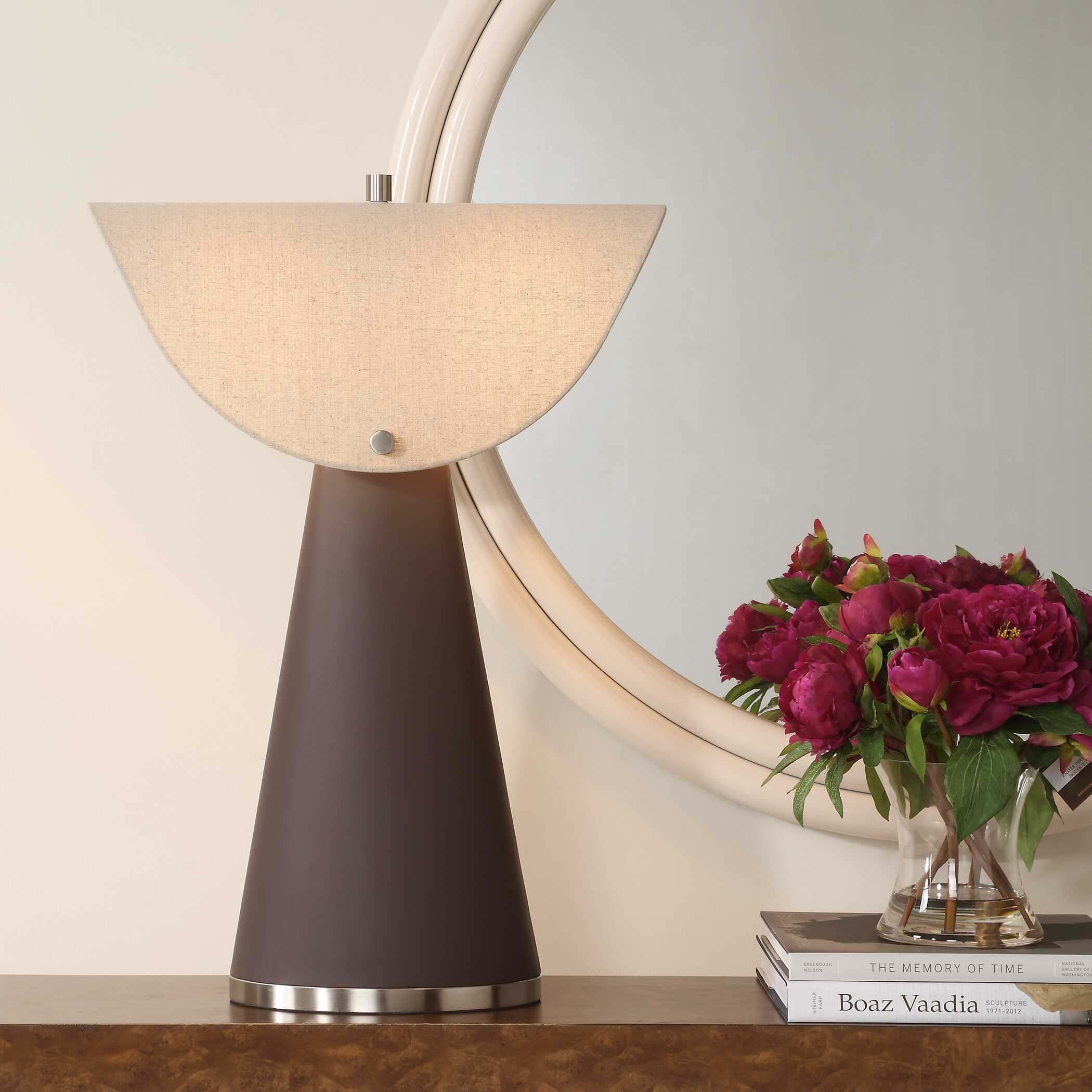 Conover Brown Modern Table Lamp - Image 2