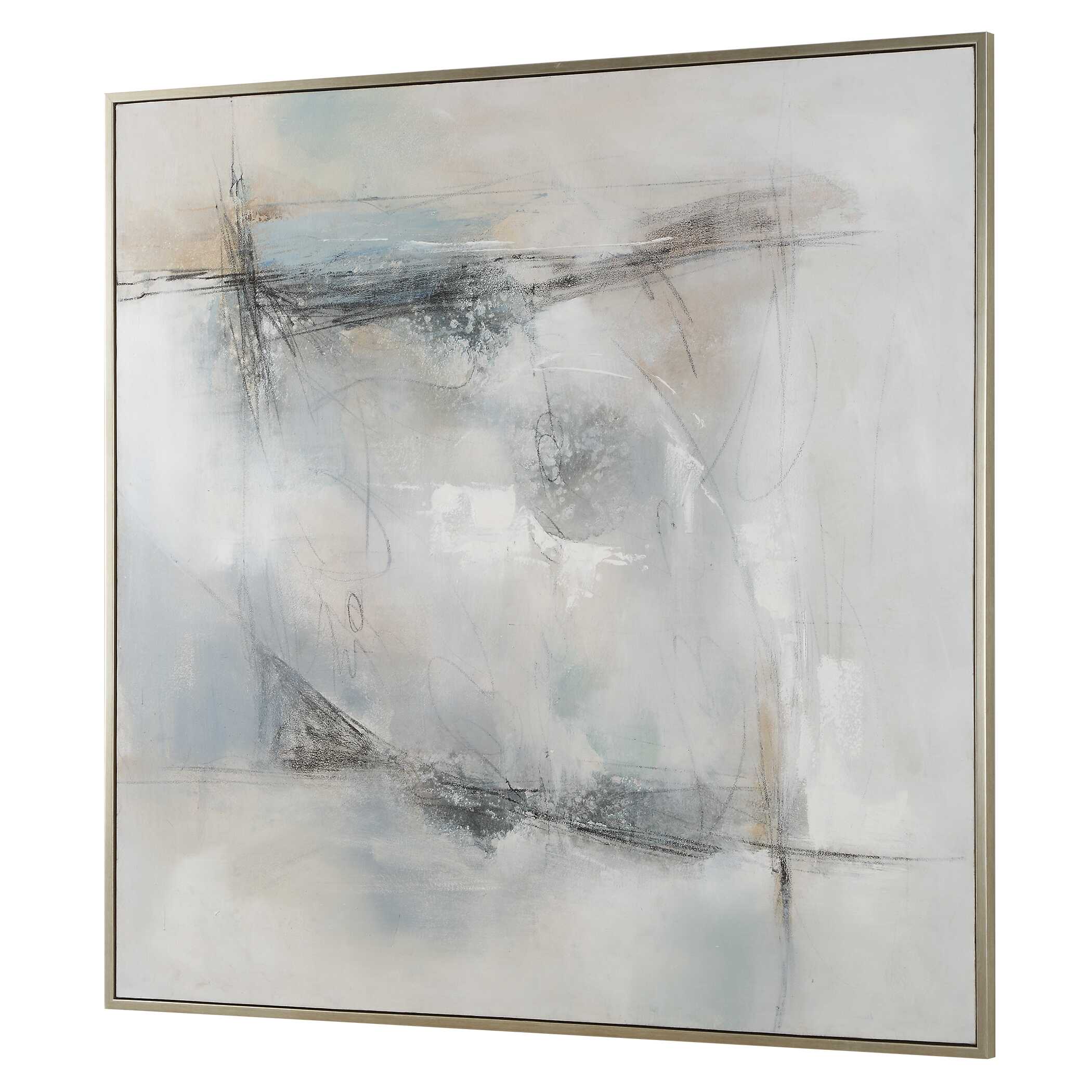 Contort Hand Painted Abstract Art - Image 4