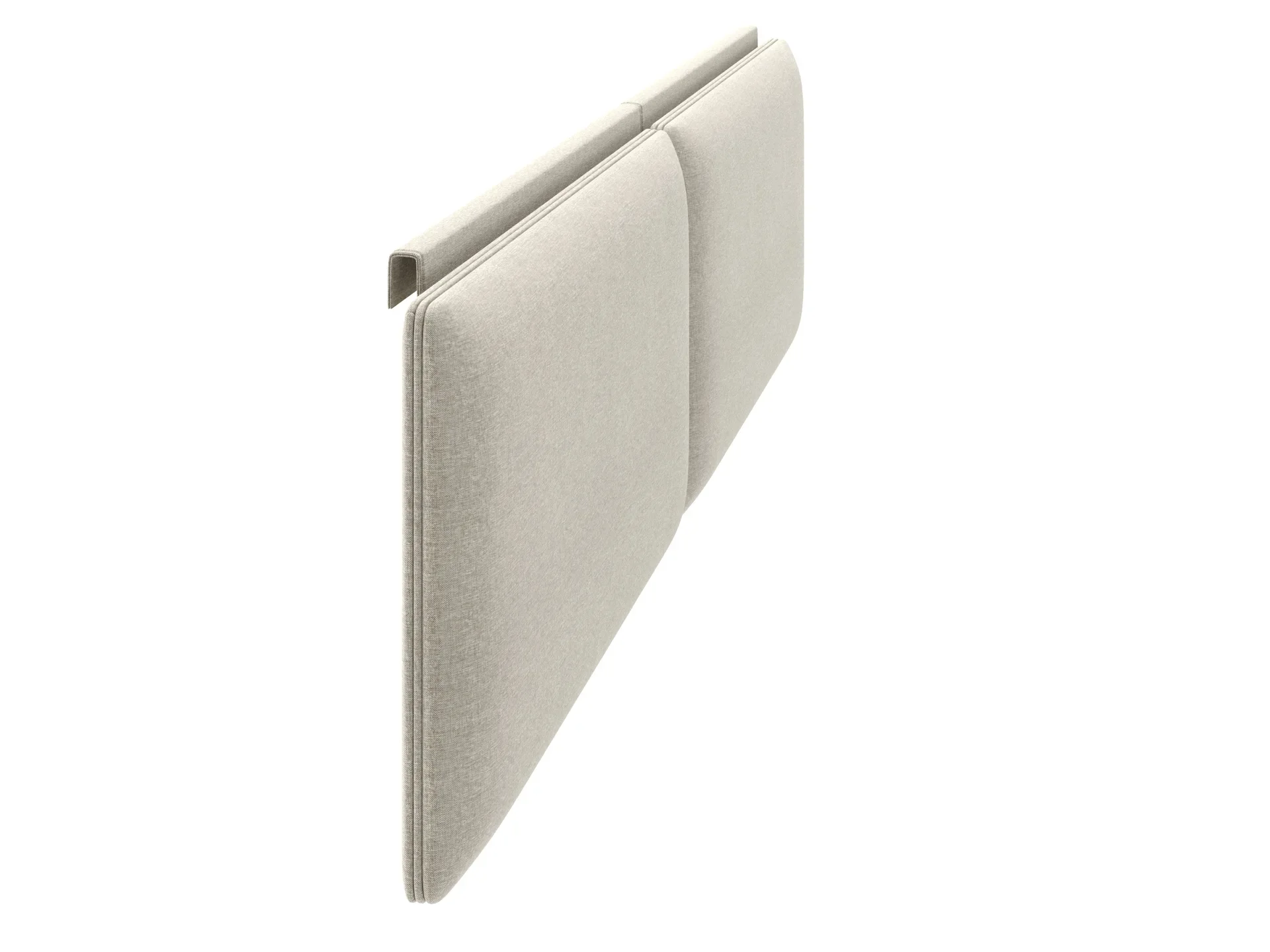 Contour Fabric Cushion 9667/77 Queen Headboard Cushion - Image 4