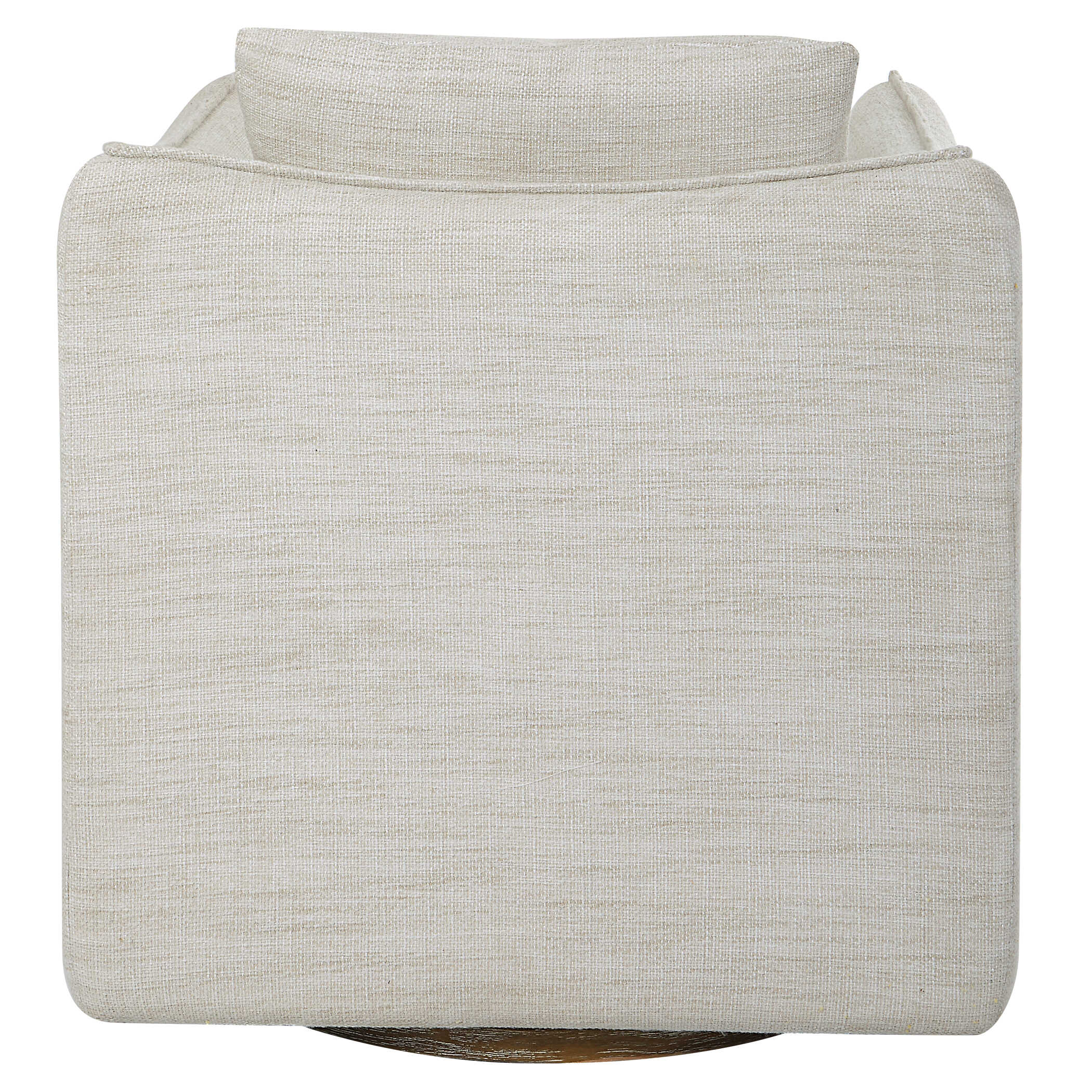 Corben White Swivel Armchair - Image 7