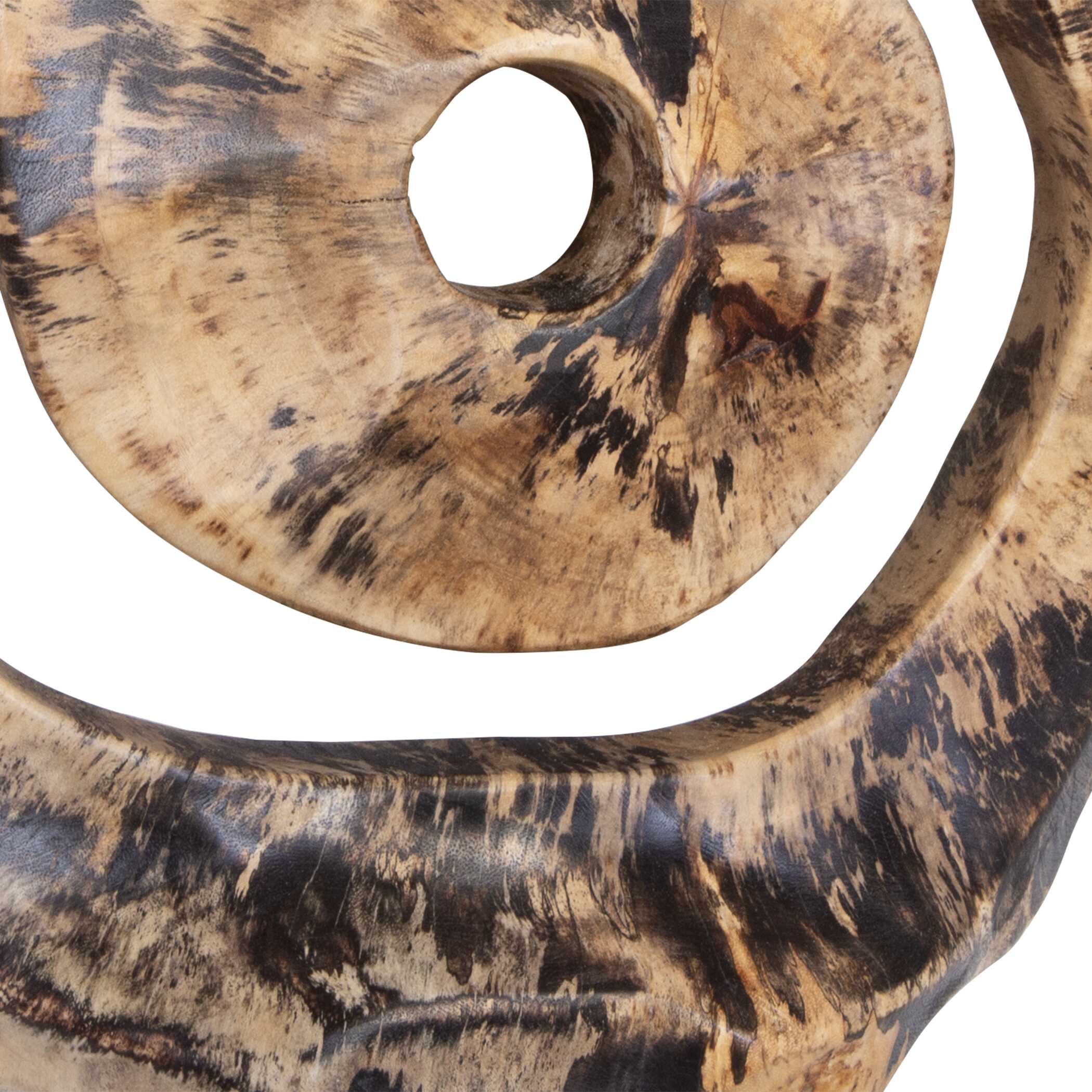 Corkscrew Wood Wall Decor - Set of 9 - Image 6