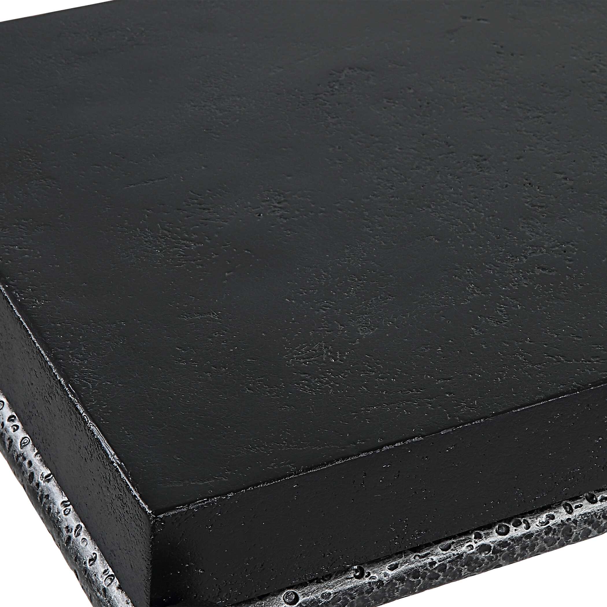 Crescendo Black Concrete Console Table - Image 7