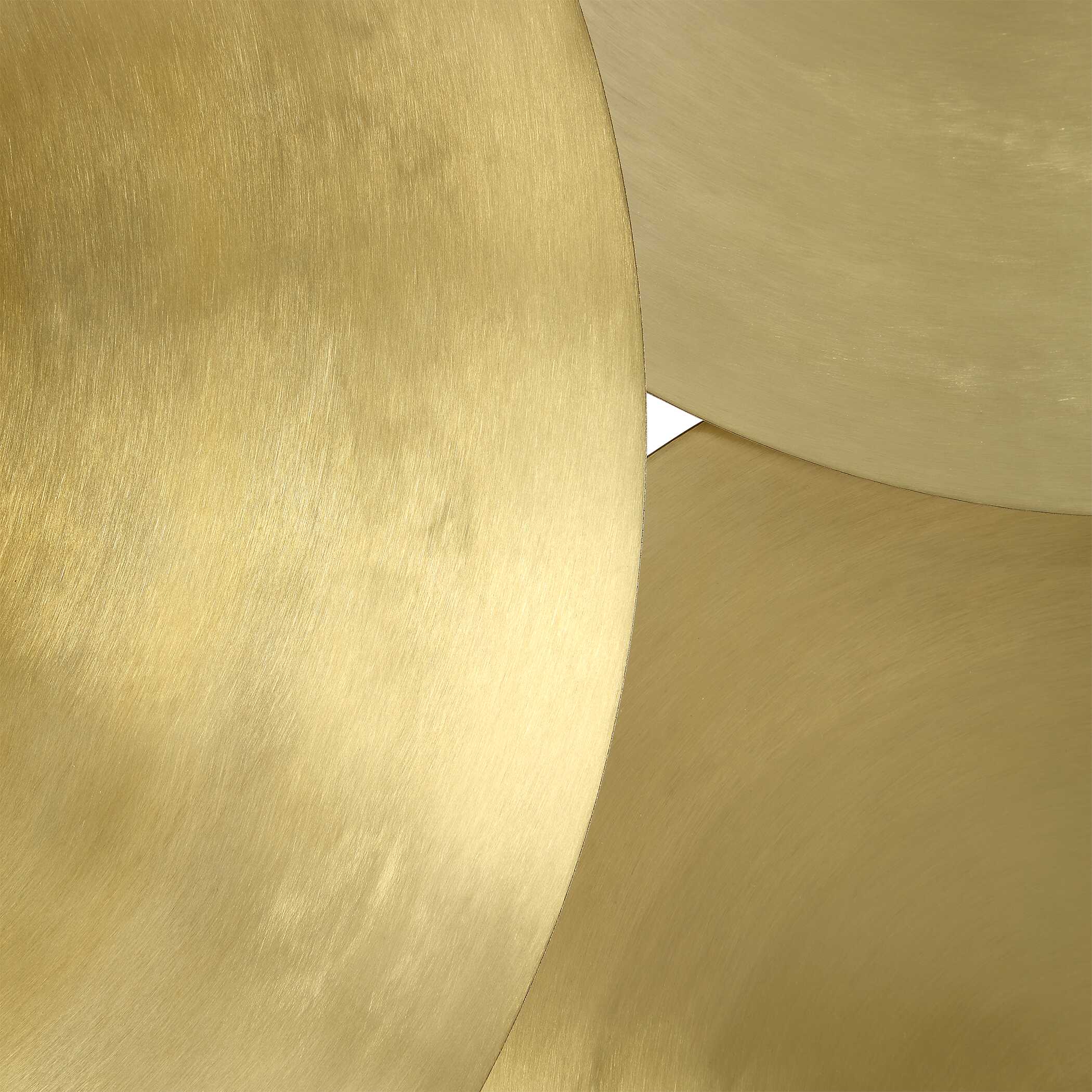 Cymbalic Round Brass Wall Art - Set of 3 - Image 6