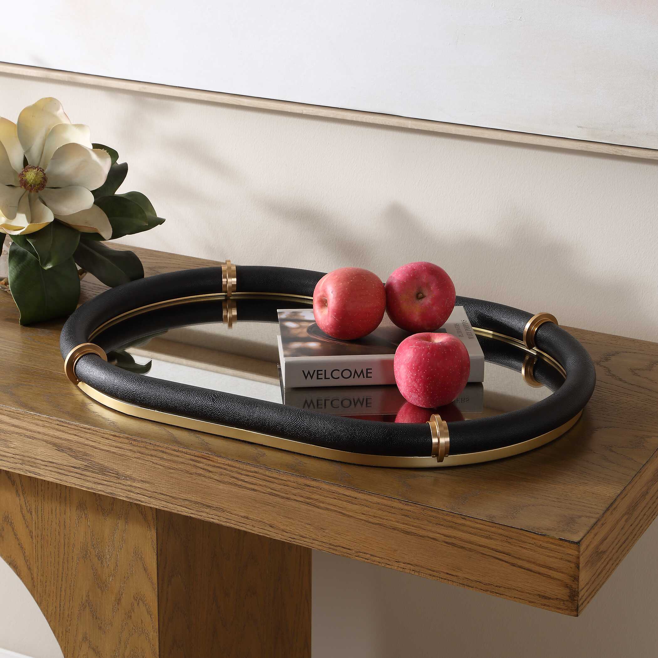 Cyprus Black Oval Tray - Image 2