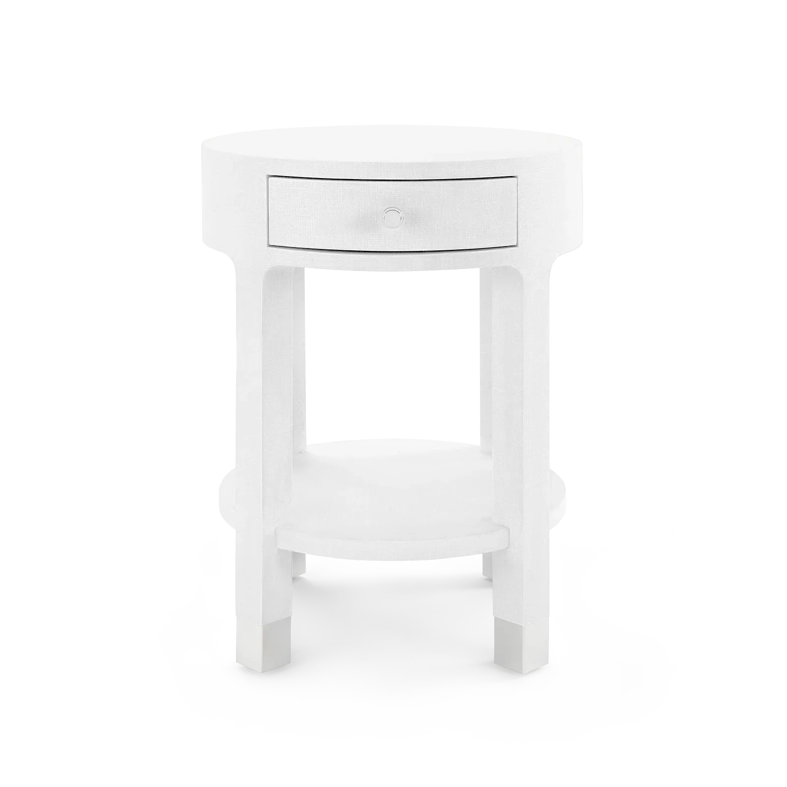 Dakota 1-Drawer Round Side Table - Image 3