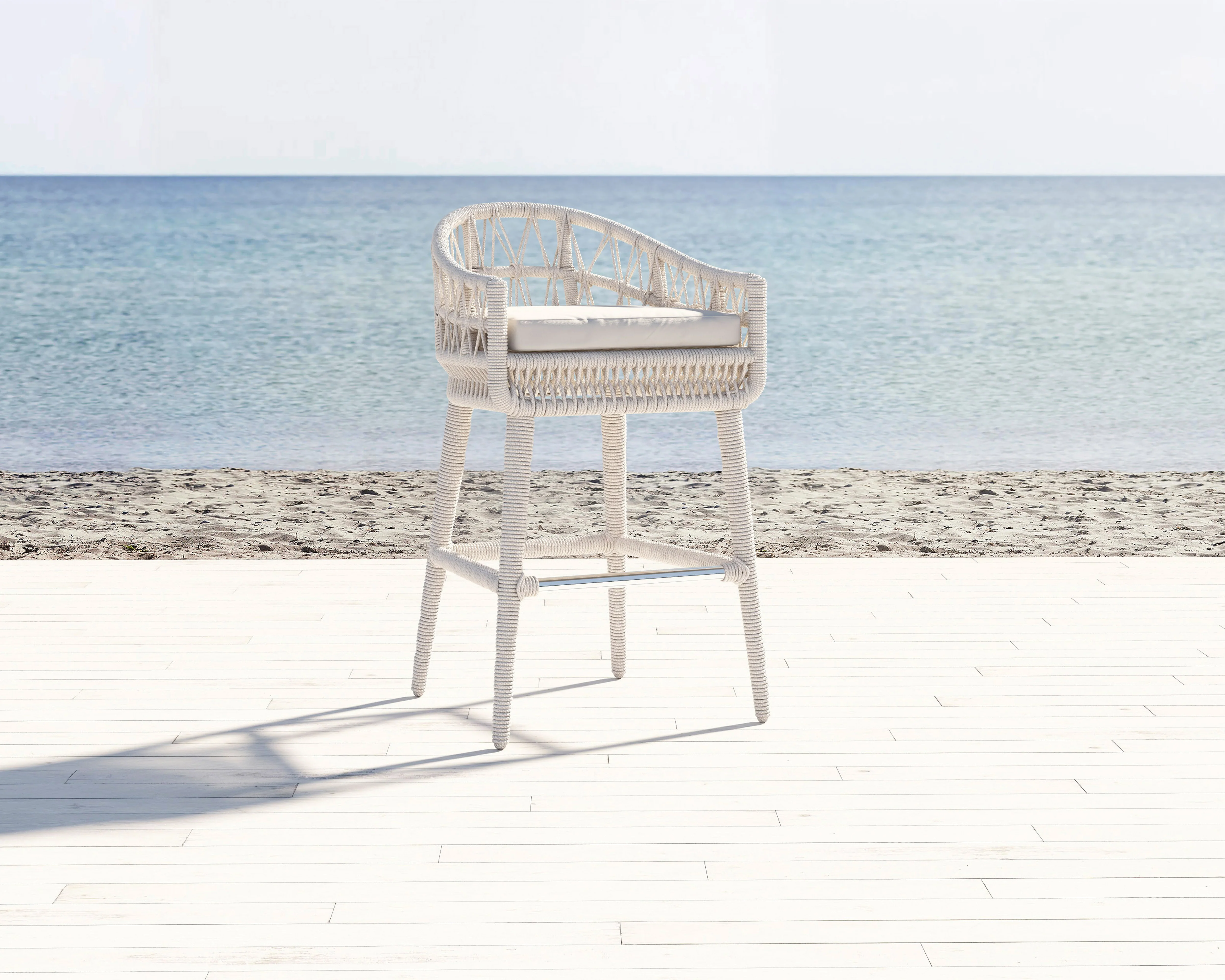 Dana Rope Bar Stool - Image 2