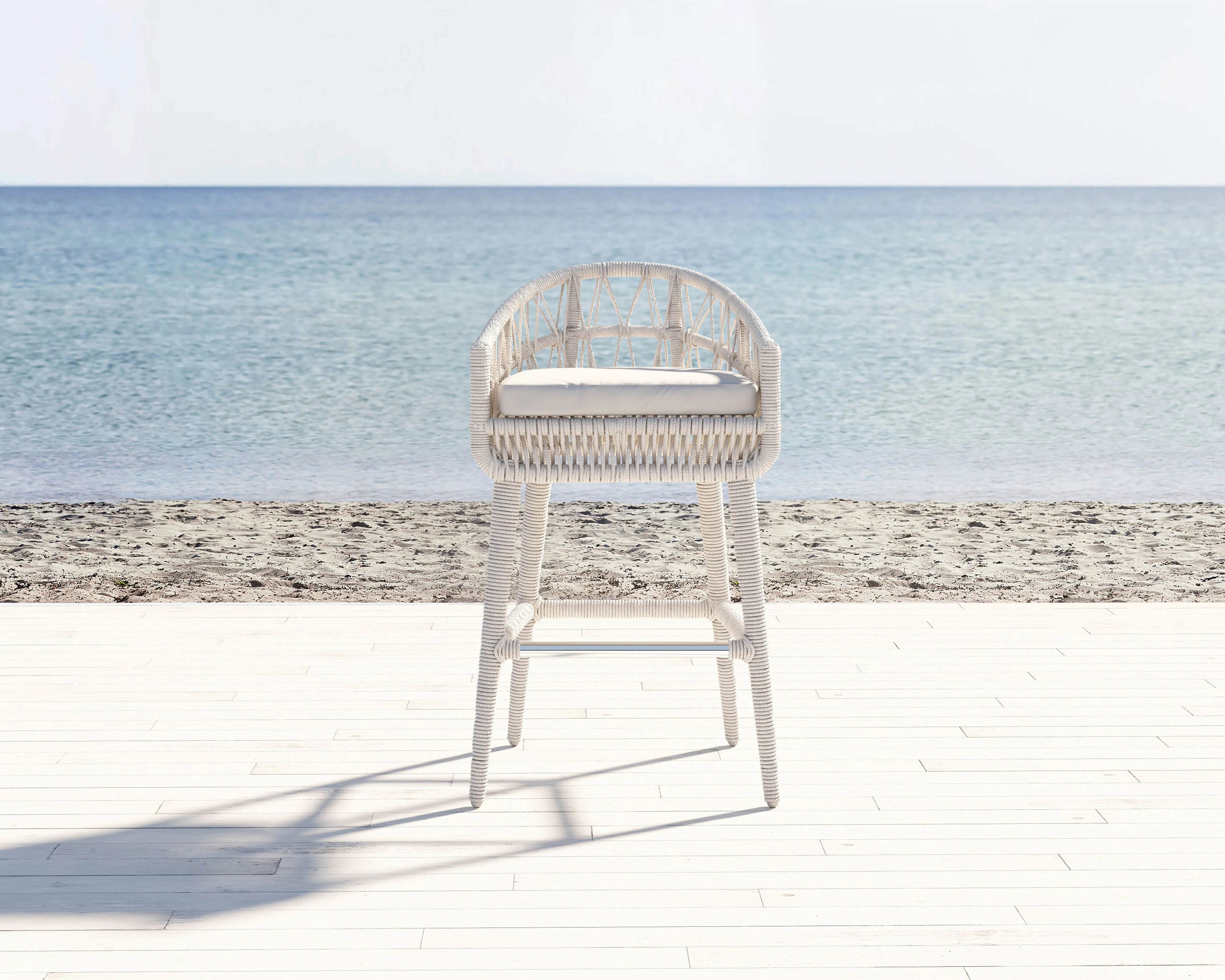 Dana Rope Bar Stool - Image 3