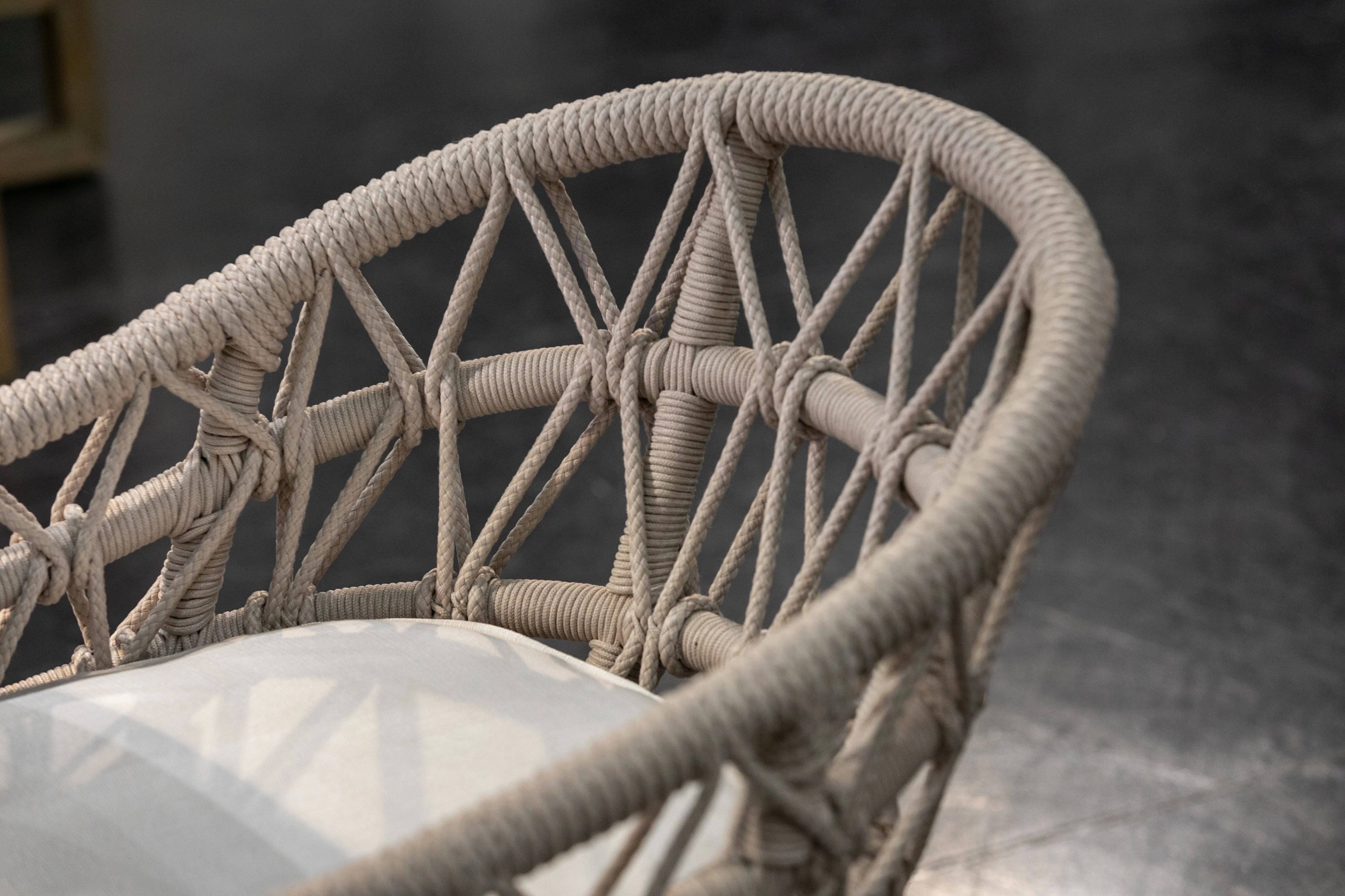 Dana Rope Dining Chair - Image 2