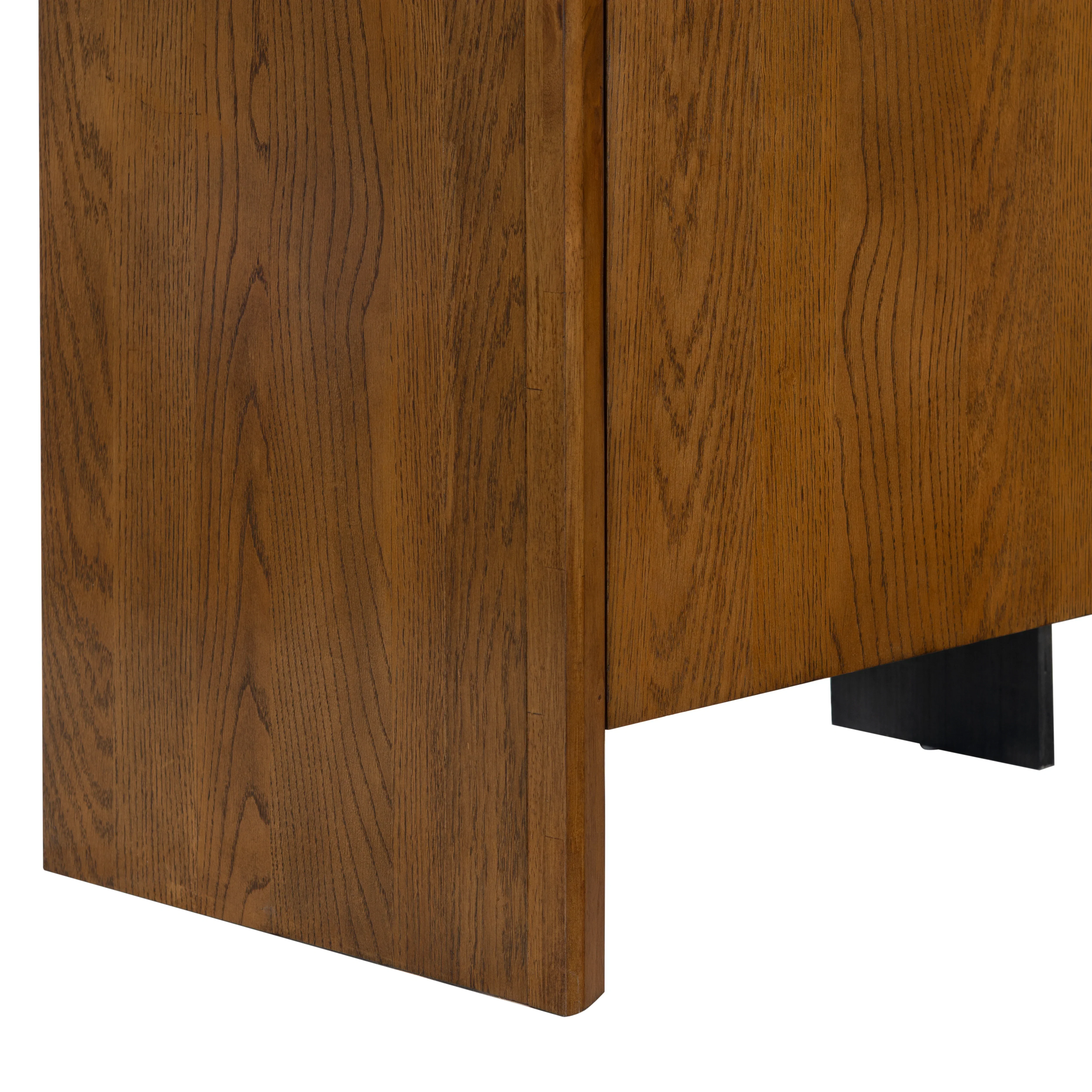 Darnell Wood 3 Drawer Sideboard - Image 13