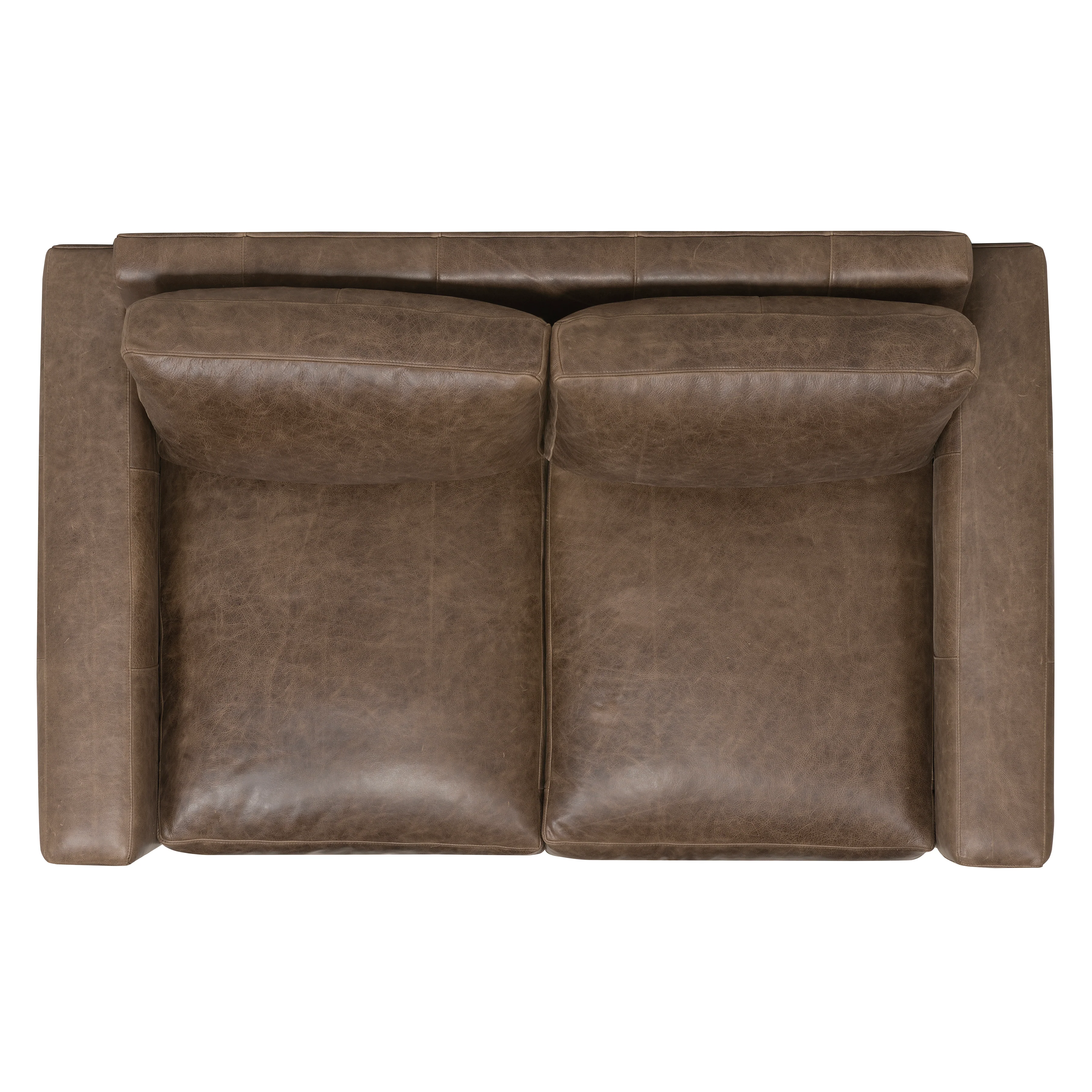 Dawkins Leather Loveseat - Image 5