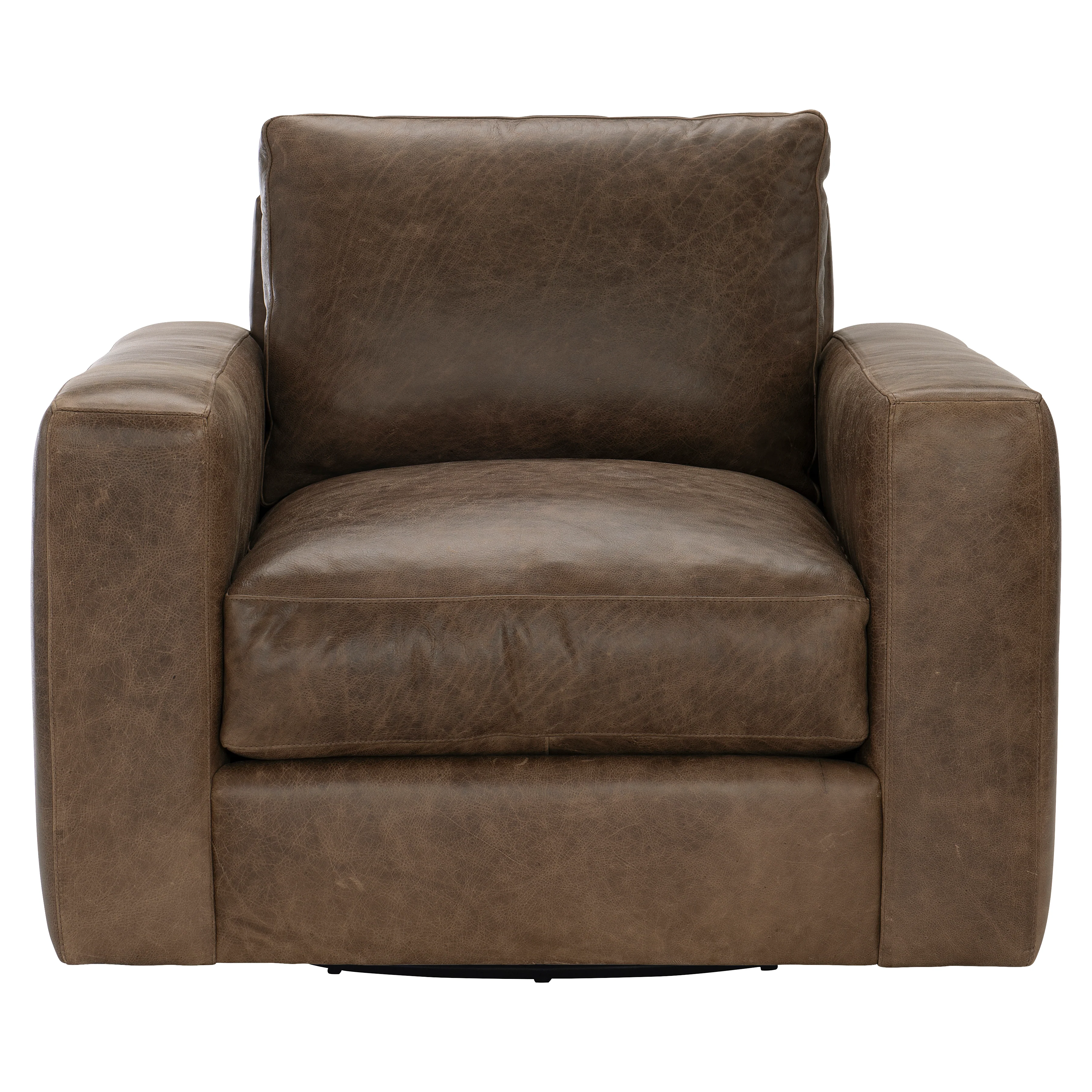 Dawkins Leather Swivel Chair - Image 3