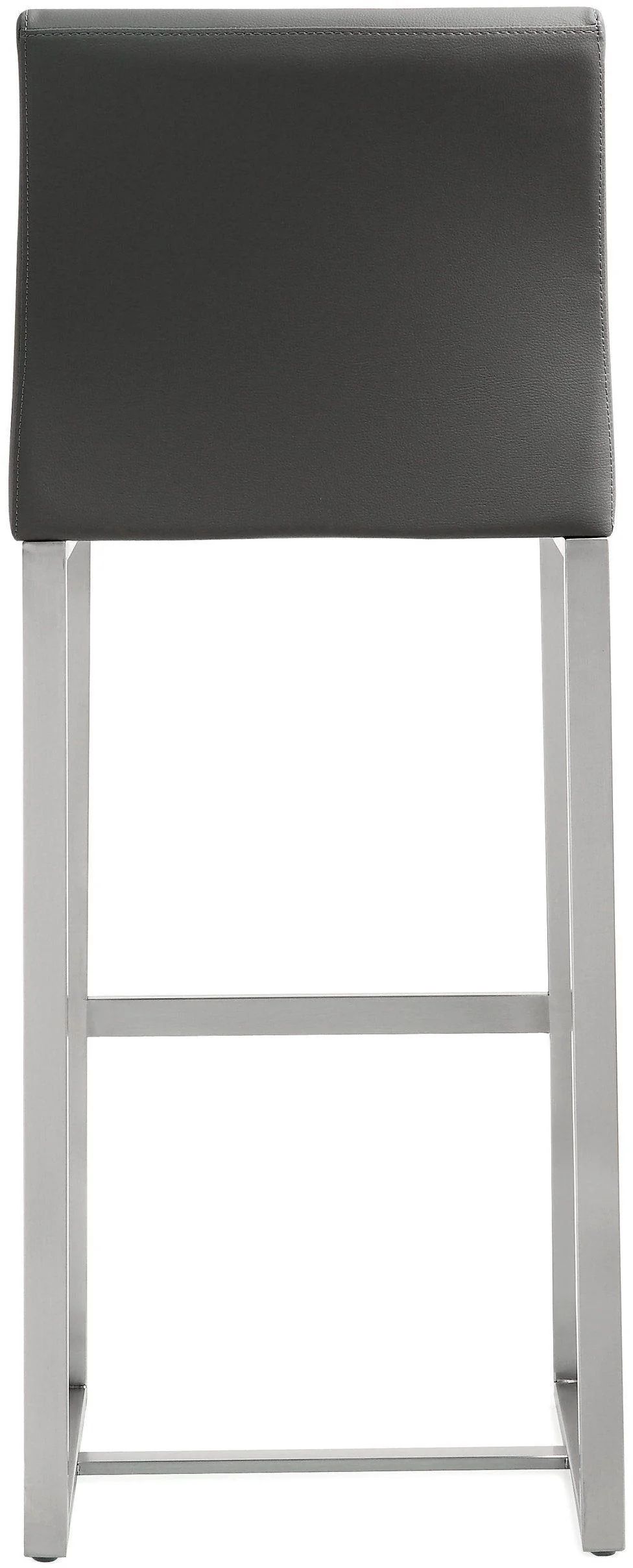 Denmark Grey Stainless Steel Barstool (Set of 2) - Image 6