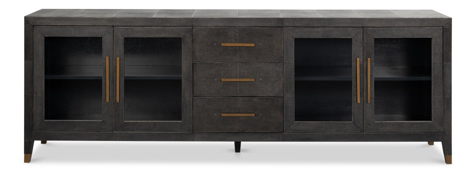 Desmond Sideboard,Shagreen,Antique Grey - Image 2