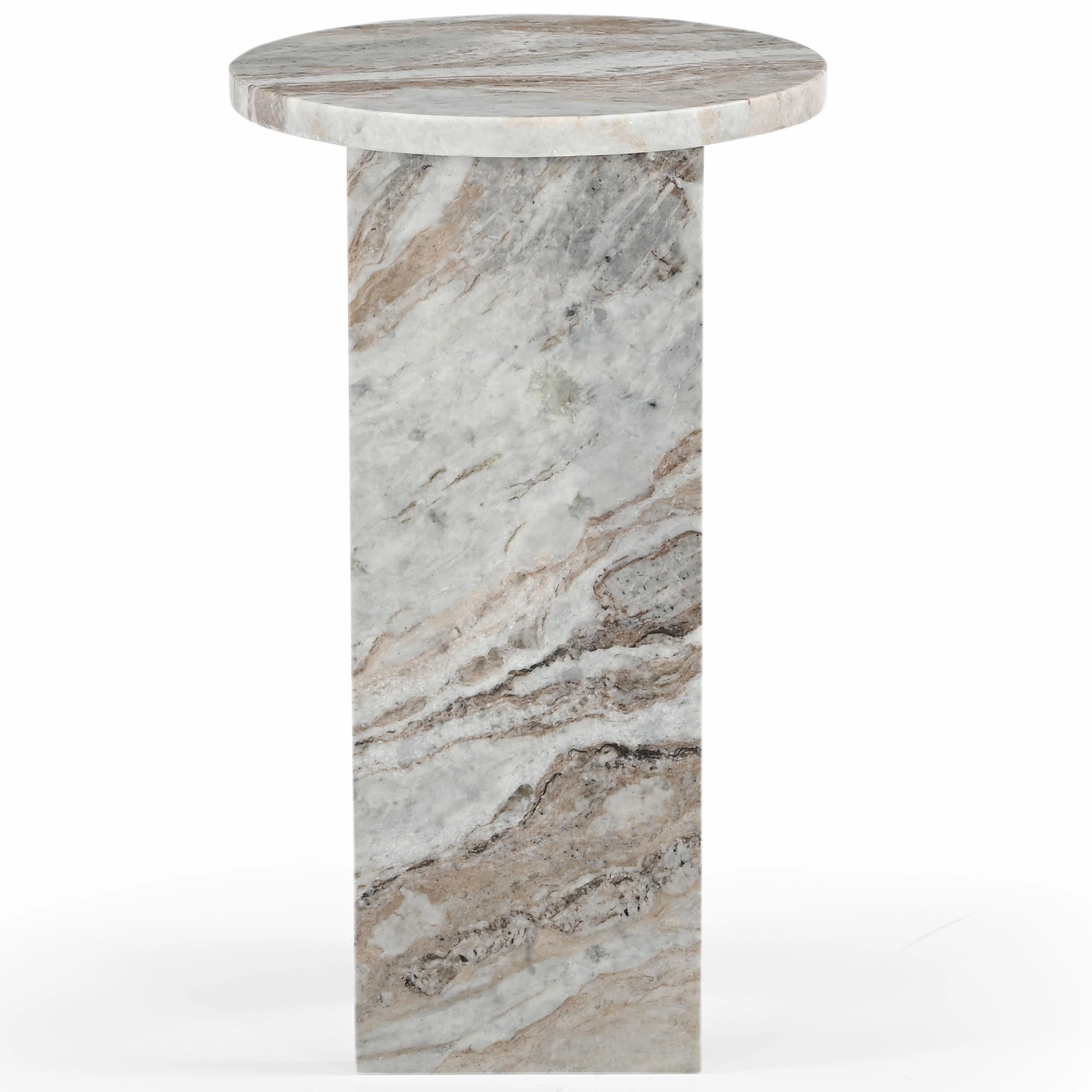 Devlin Marble Drink Table - Image 4
