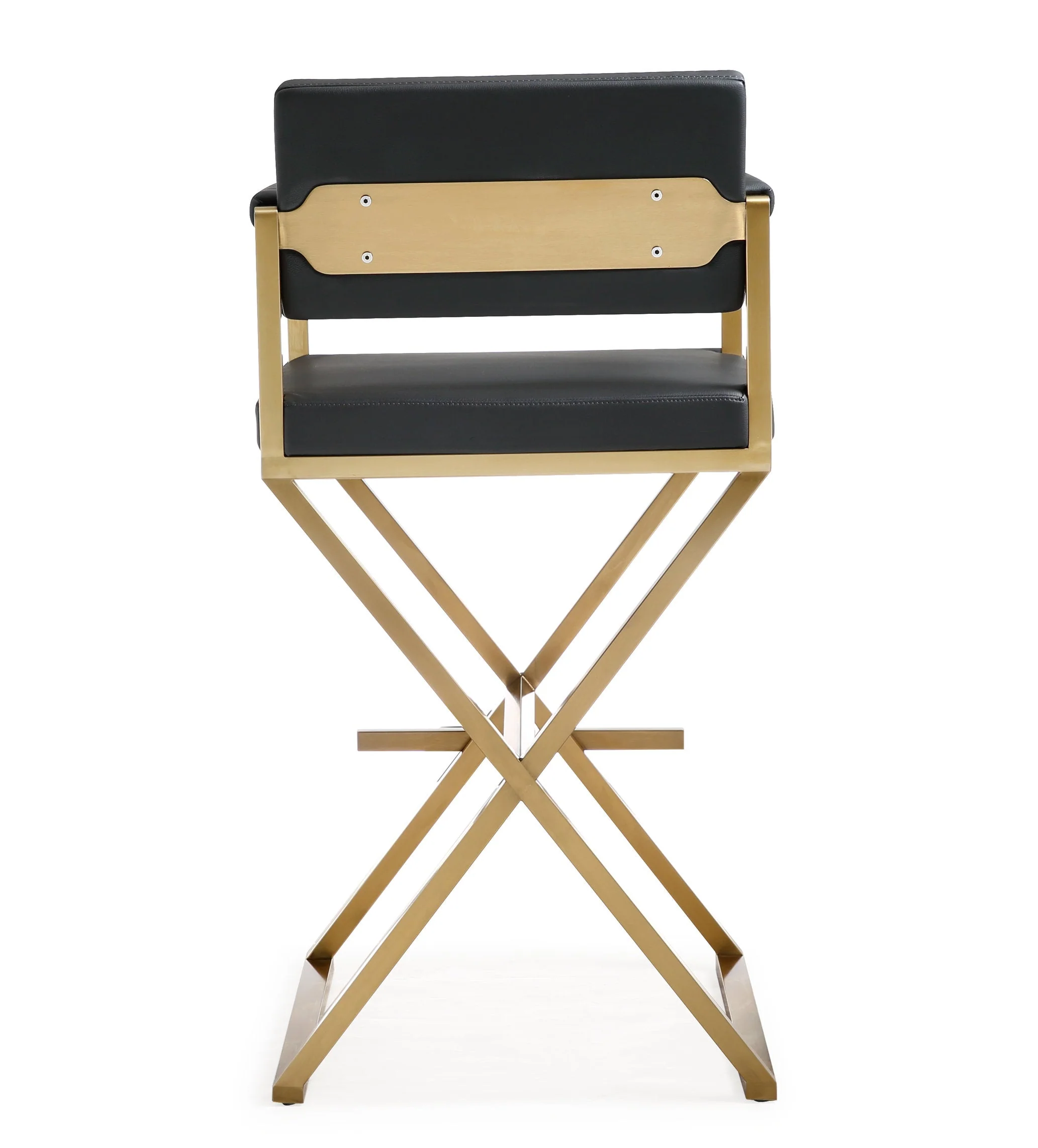 Director Gold Steel Barstool - Image 5