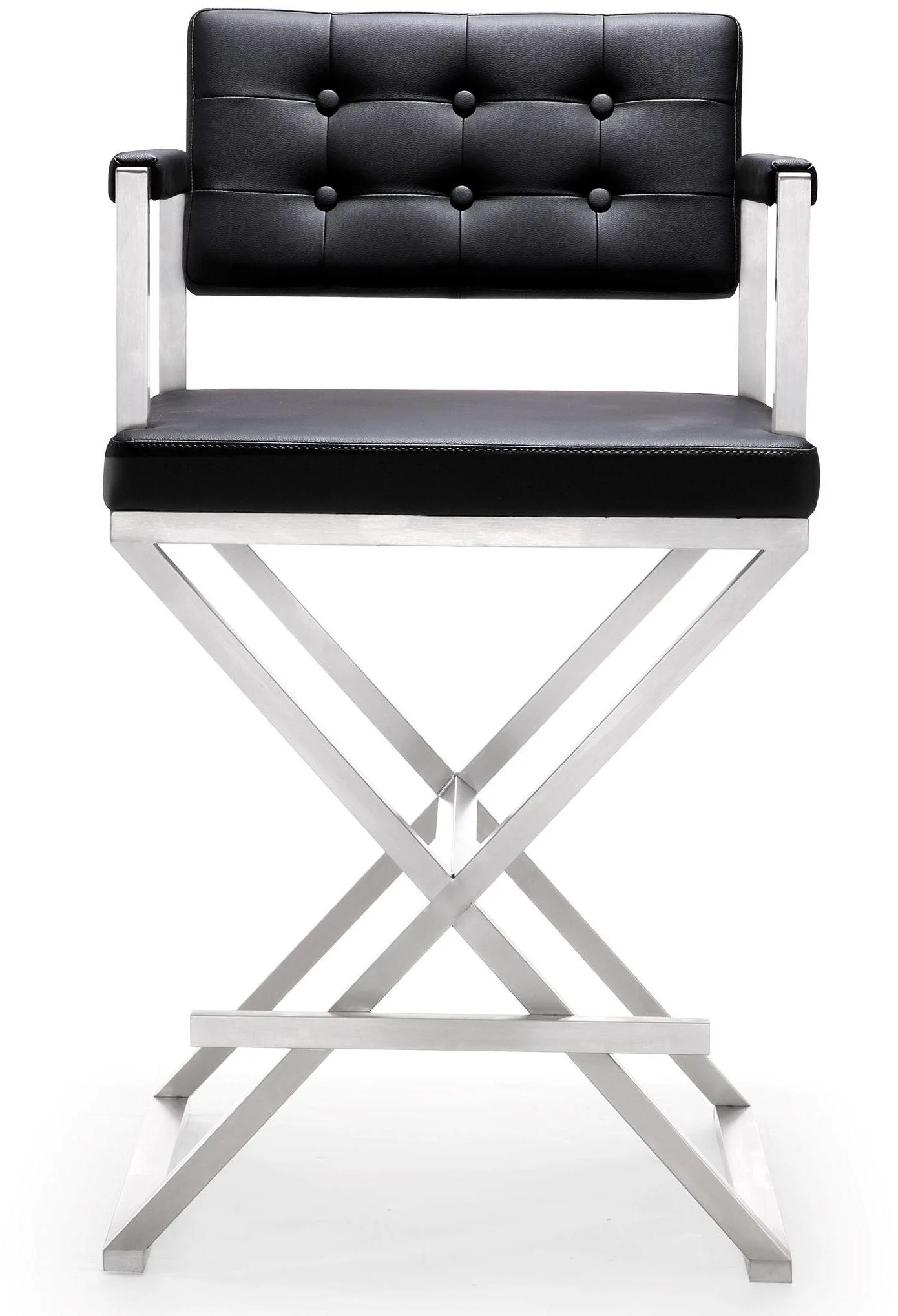 Director Stainless Steel Counter Stool - Image 3
