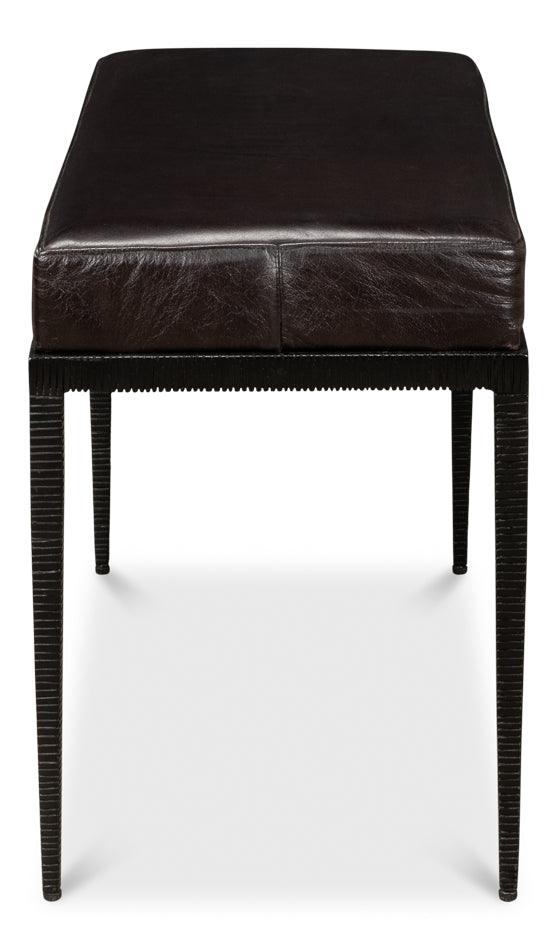 Duke Ridged Iron Bench - Image 4