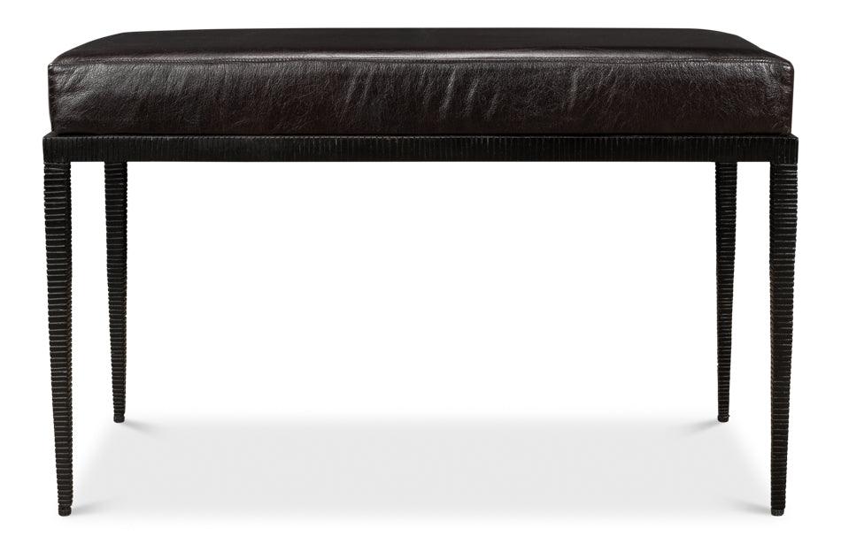 Duke Ridged Iron Bench - Image 5