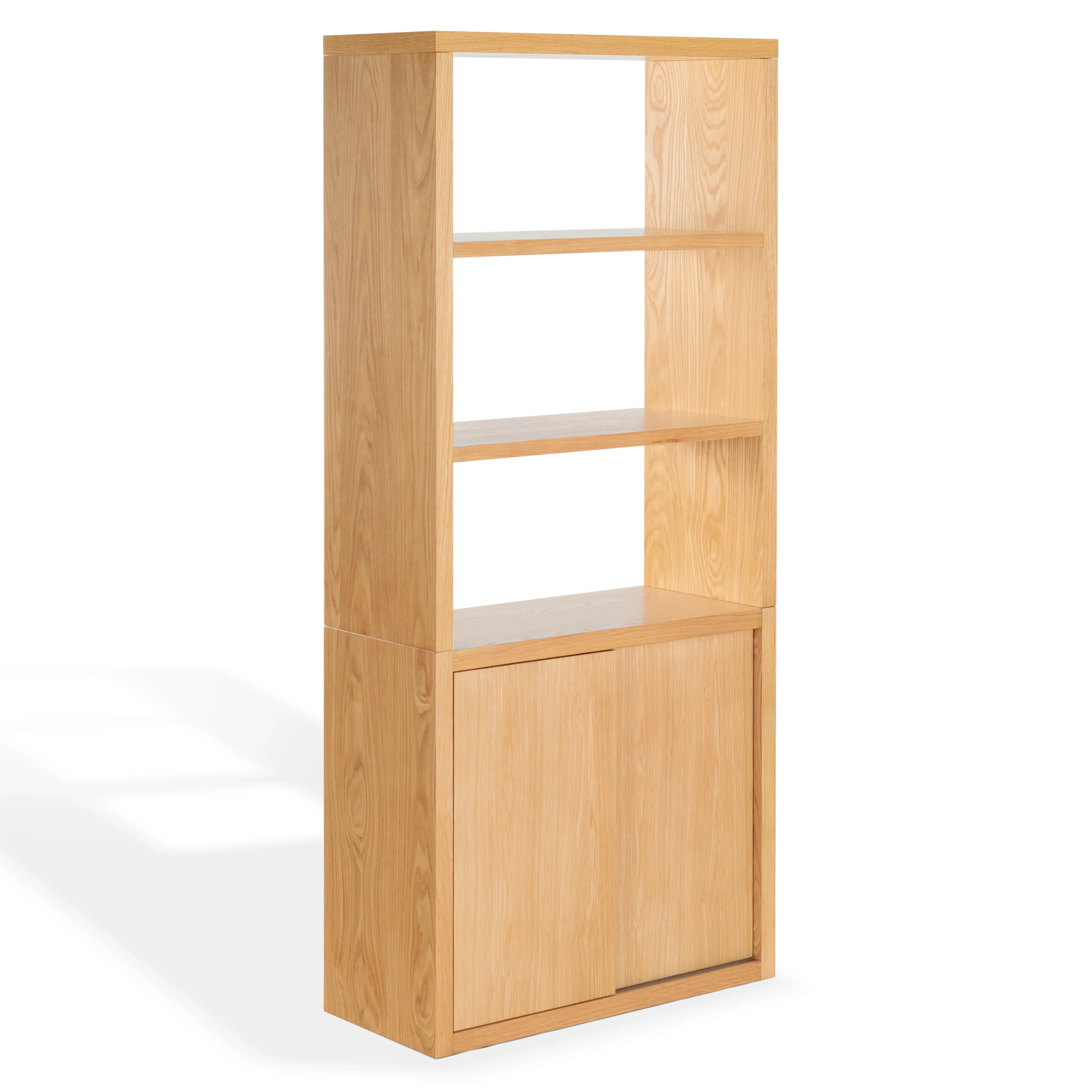 Elanna Wood 4 Shelf Bookcase - Image 5
