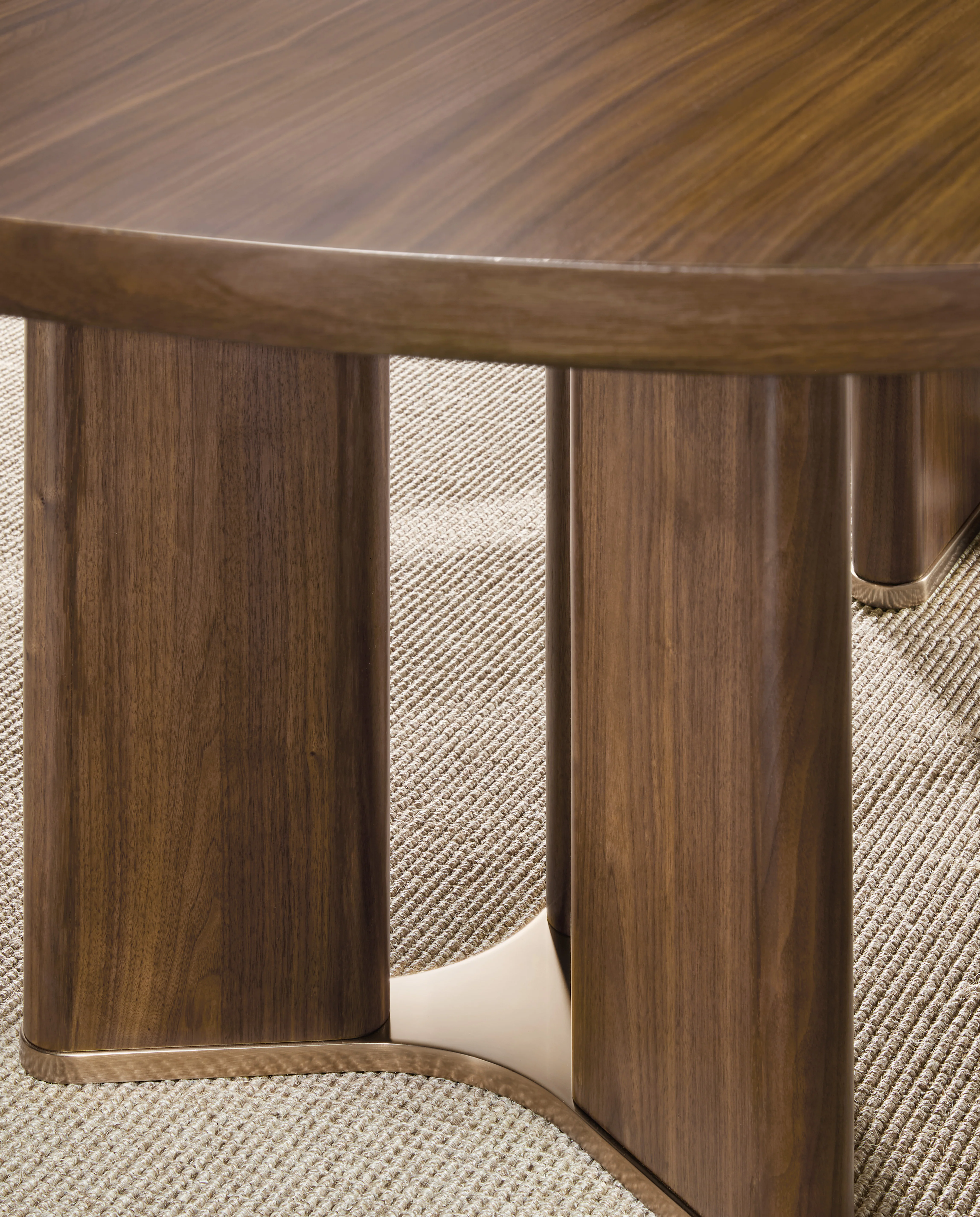 Eleana Rectangle Dining Table with Two 20-inch Leaves - Image 3