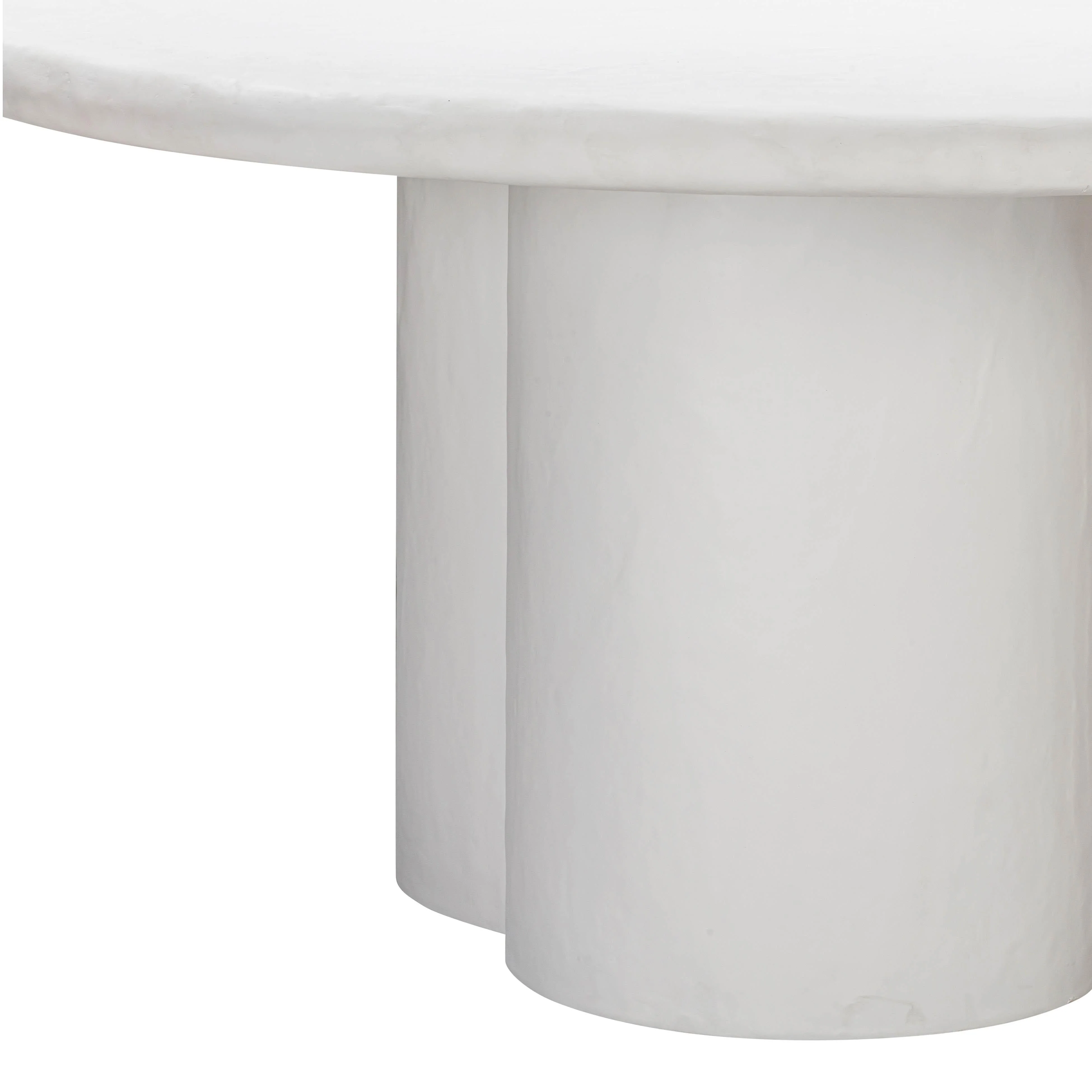 Elika Faux Plaster Round Dining Table - Image 12