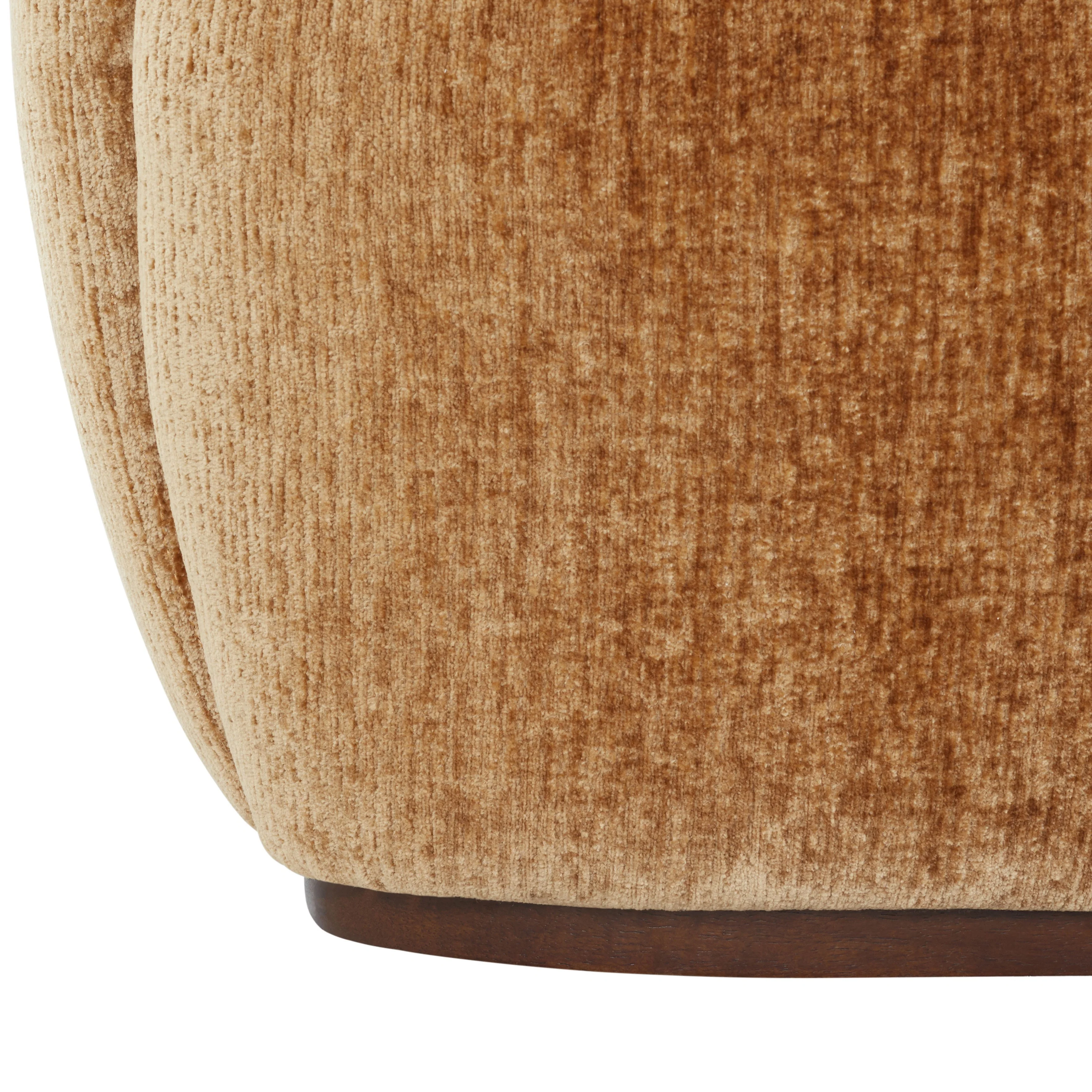 Elizandra Chenille Swivel Chair - Image 5